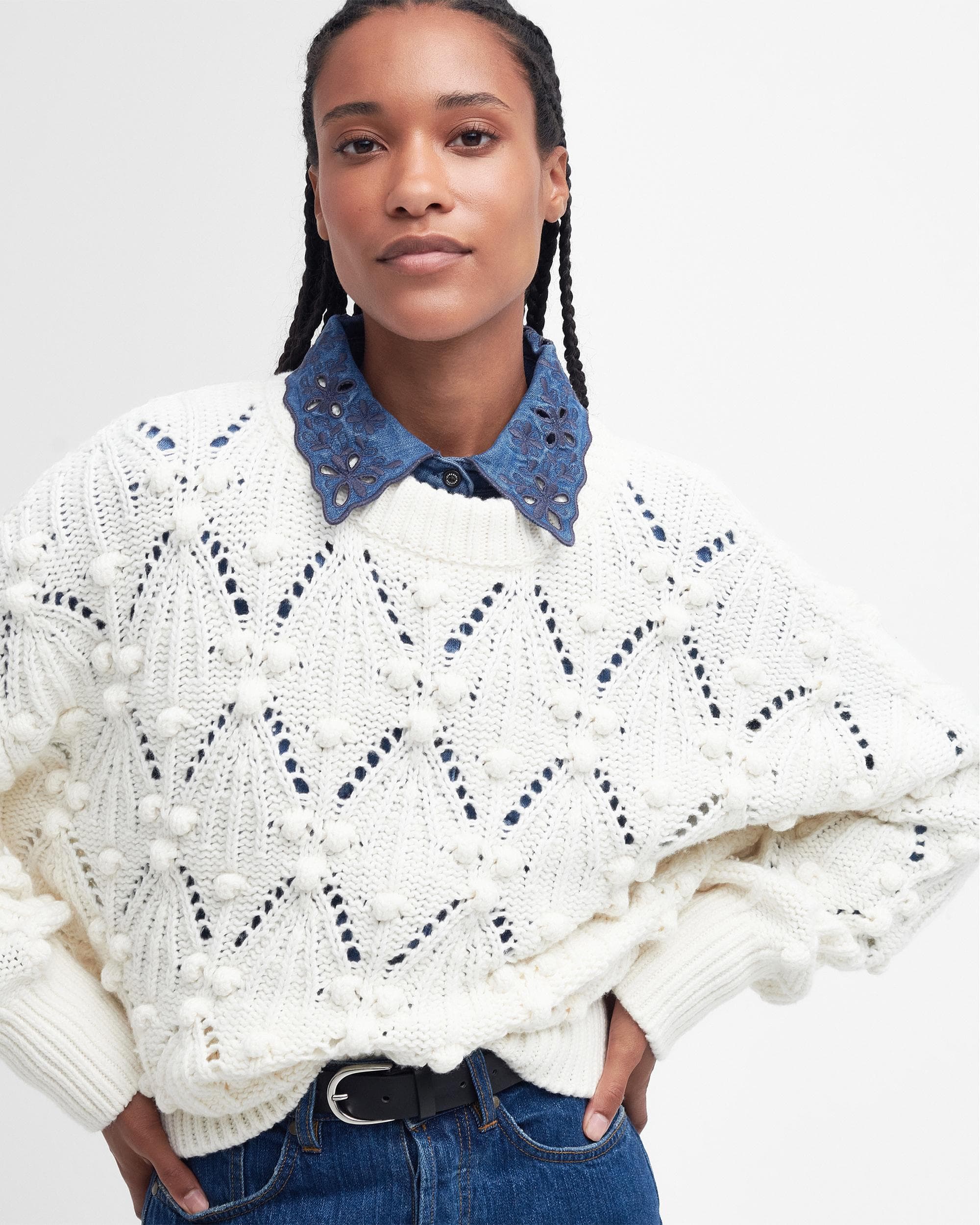 Barbour Glamis Womens Knitted Jumper - Image 2