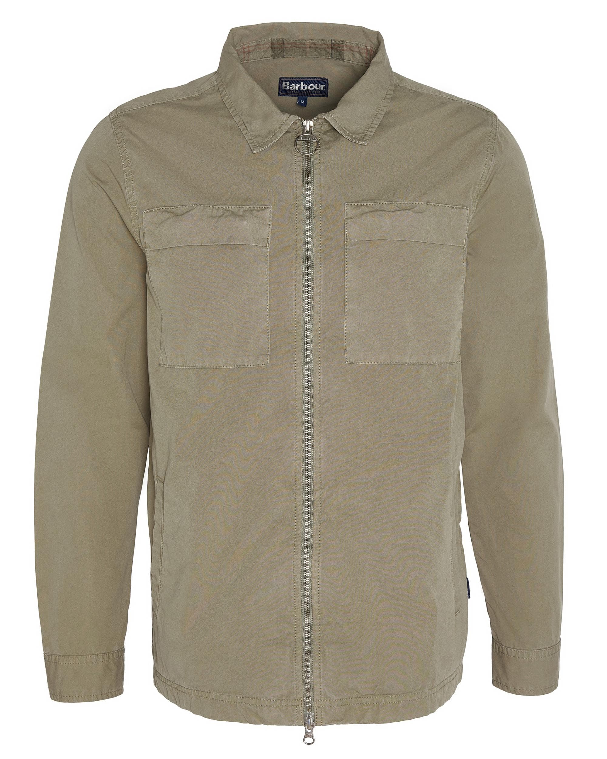 Barbour Glendale Mens Zipped Overshirt - Image 9