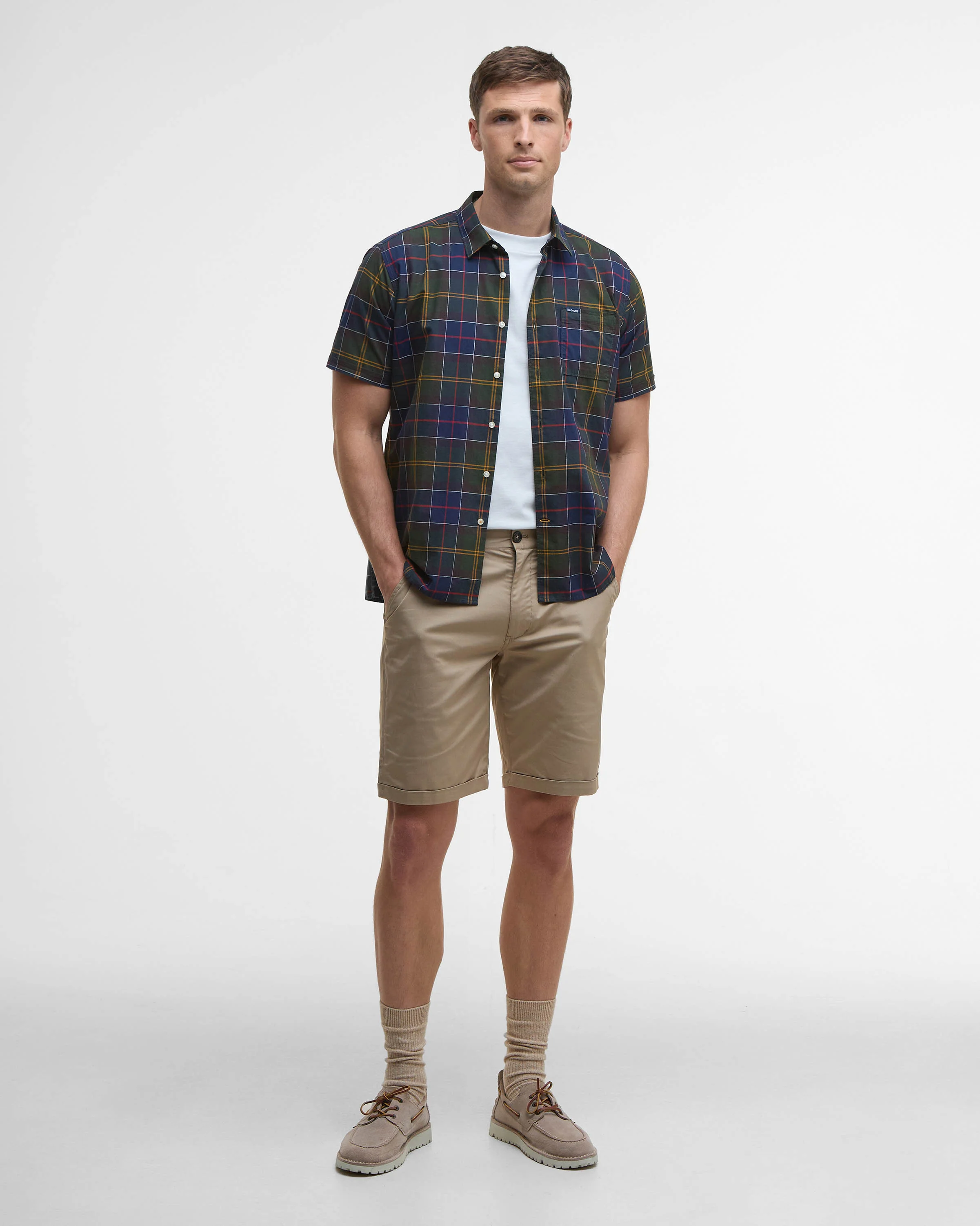 Barbour Gordon Mens Tailored Shirt - Classic Tartan - Image 3