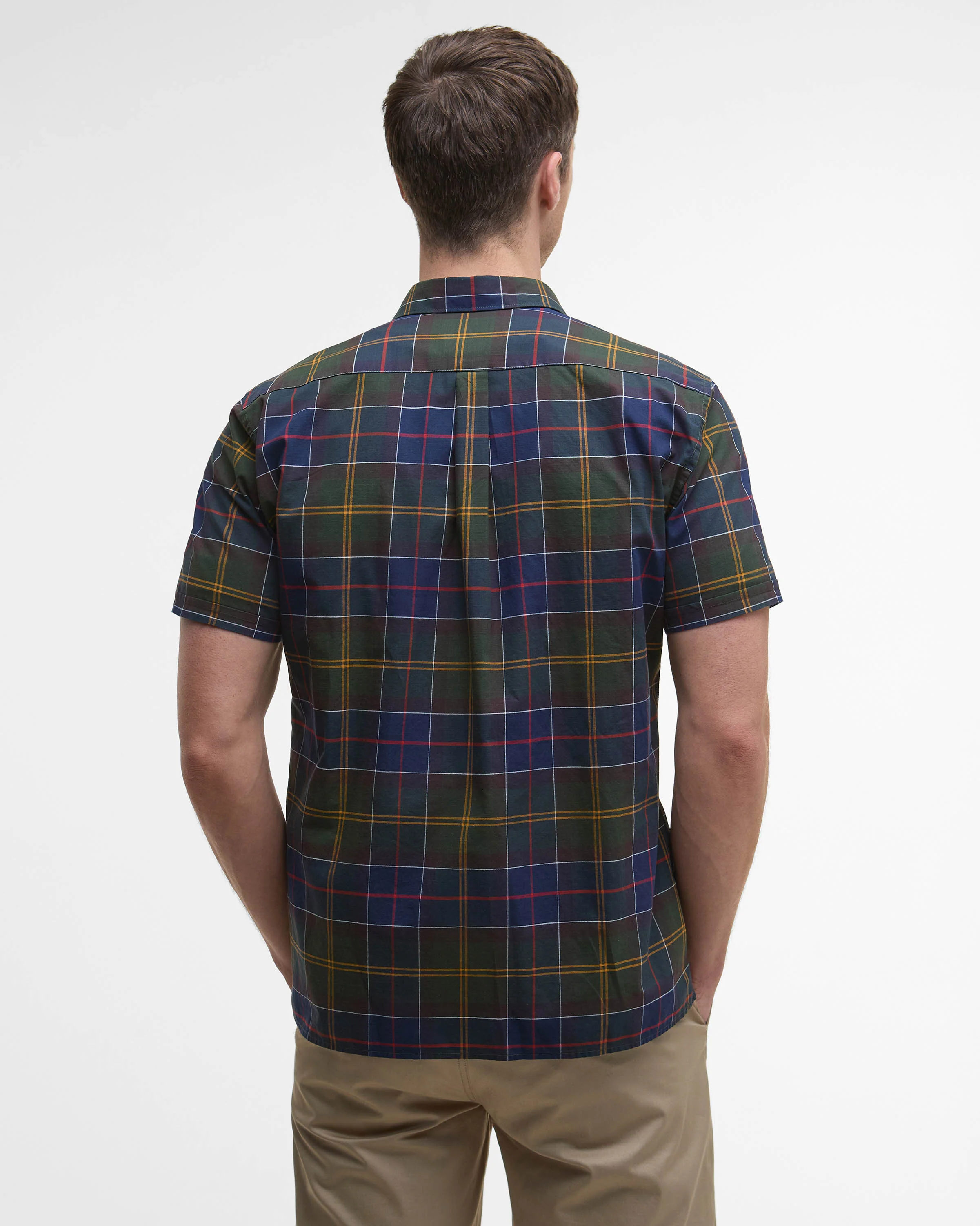Barbour Gordon Mens Tailored Shirt - Classic Tartan - Image 4