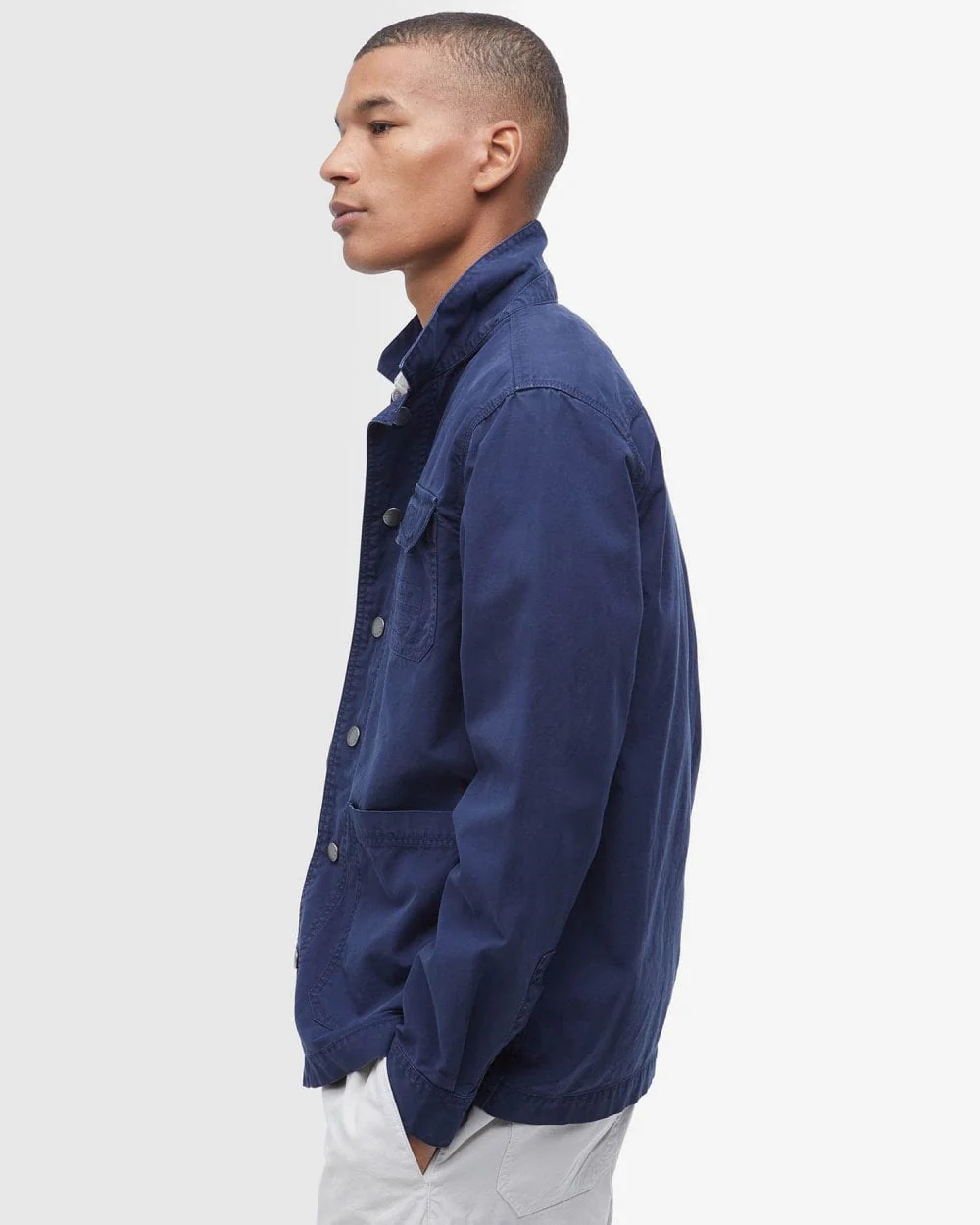Barbour Grindle Cargo Mens Relaxed Overshirt - Image 4