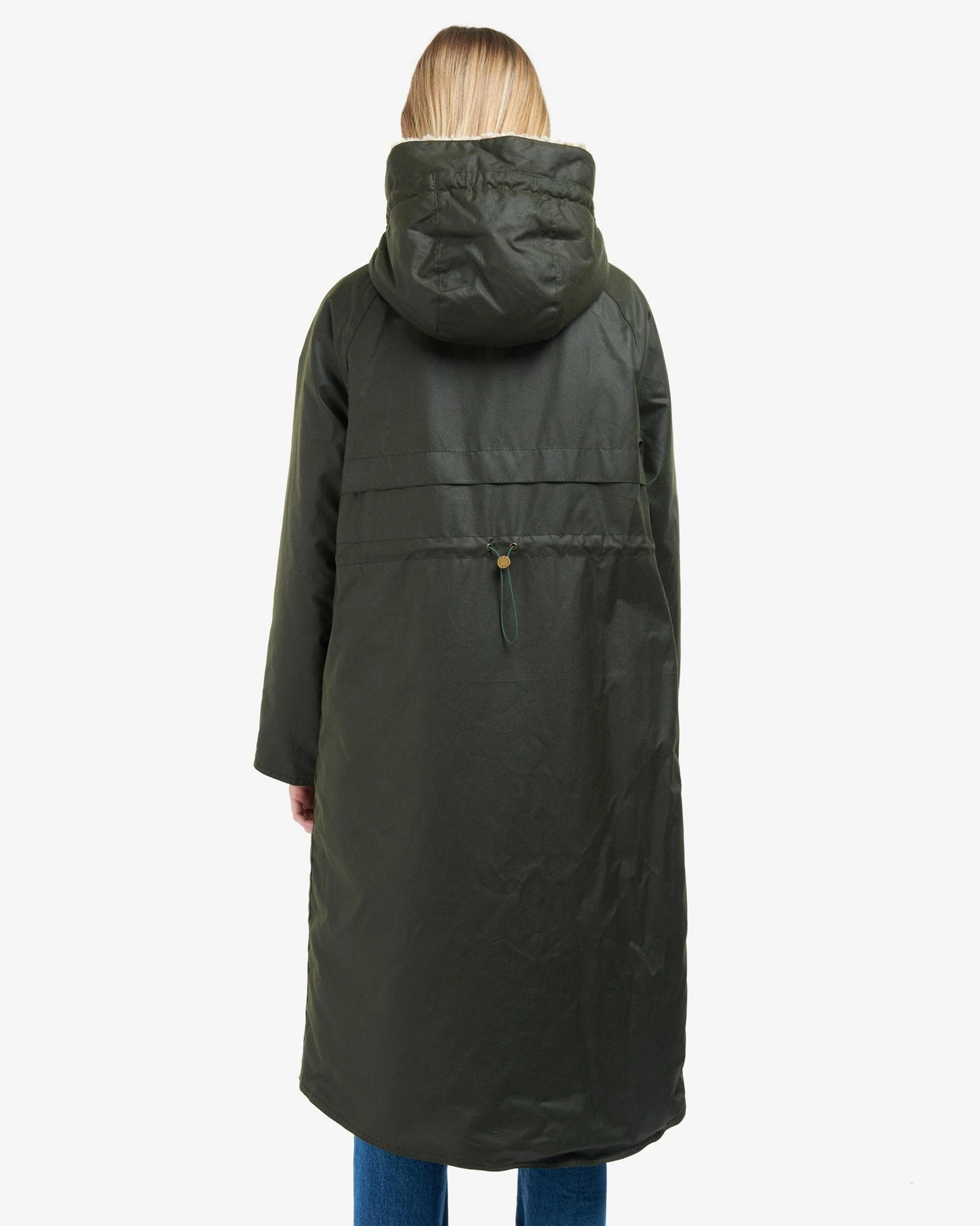 Barbour Gunnister Womens Long Wax Jacket - Image 3