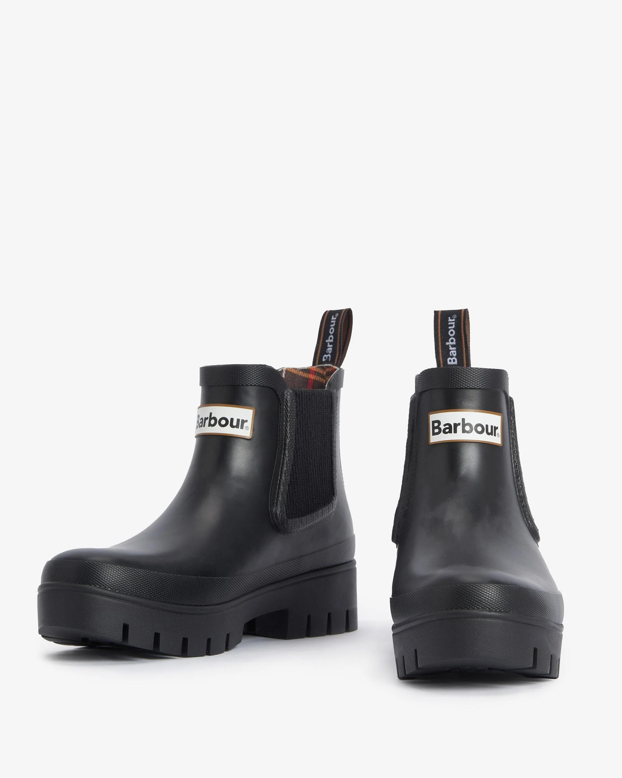 Barbour Halton Womens Chelsea Wellies - Black - Image 2