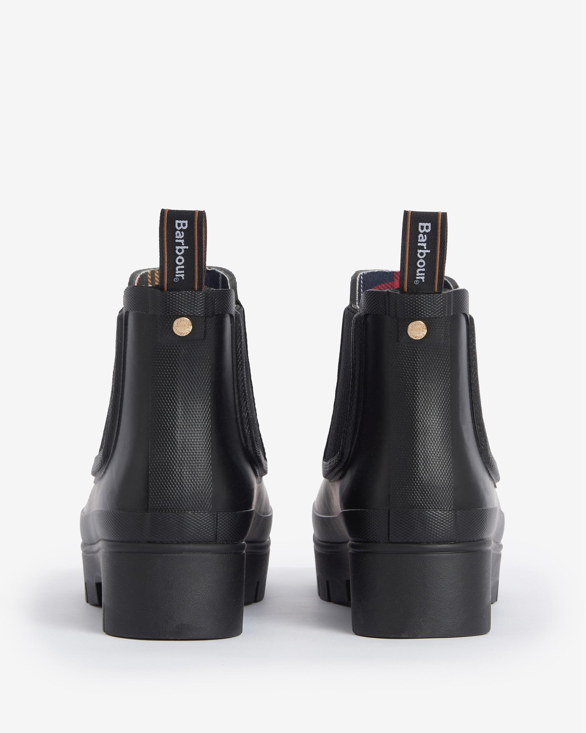 Barbour Halton Womens Chelsea Wellies - Black - Image 3