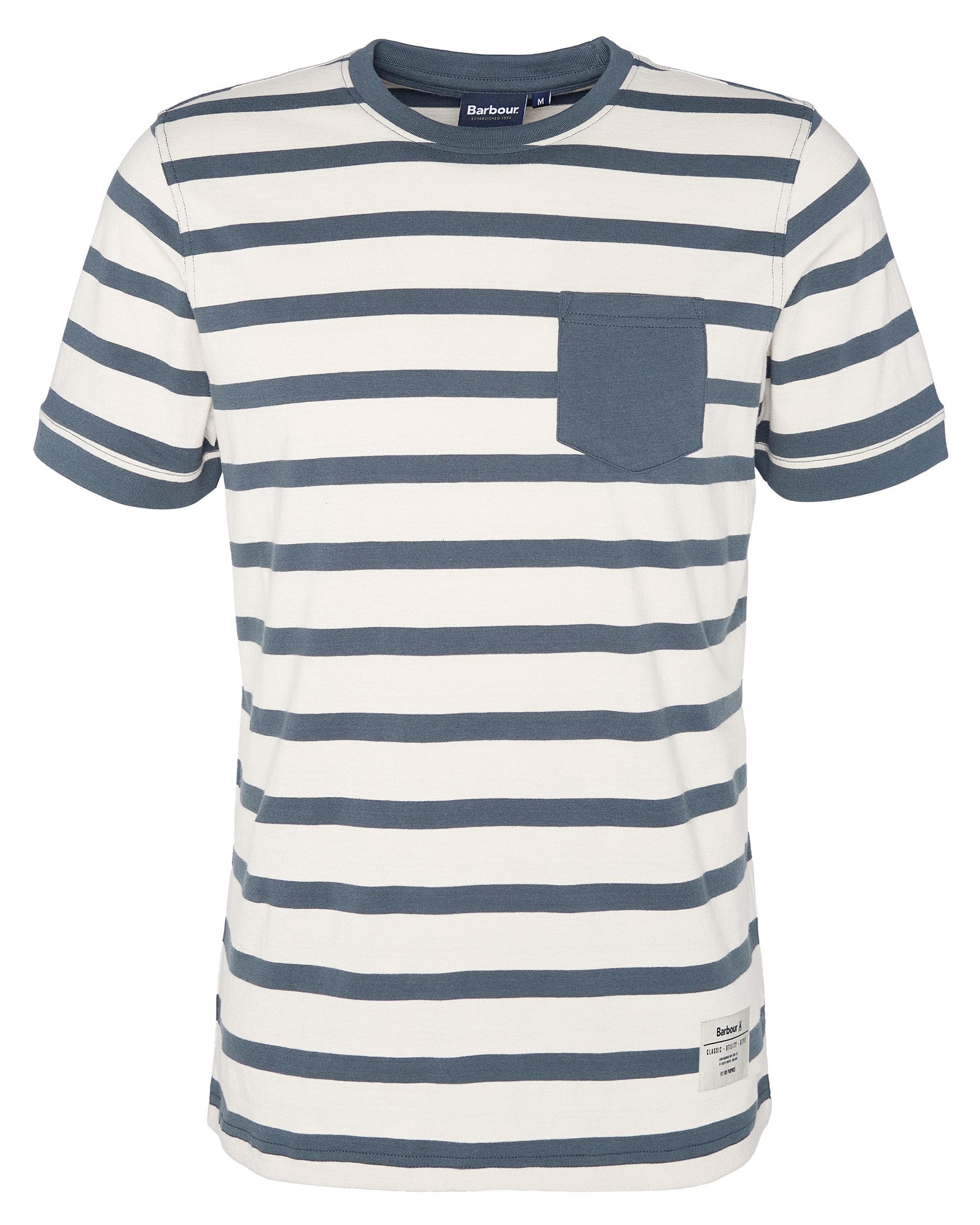 Barbour Handale Stripe Mens Tailored T-Shirt - Image 7
