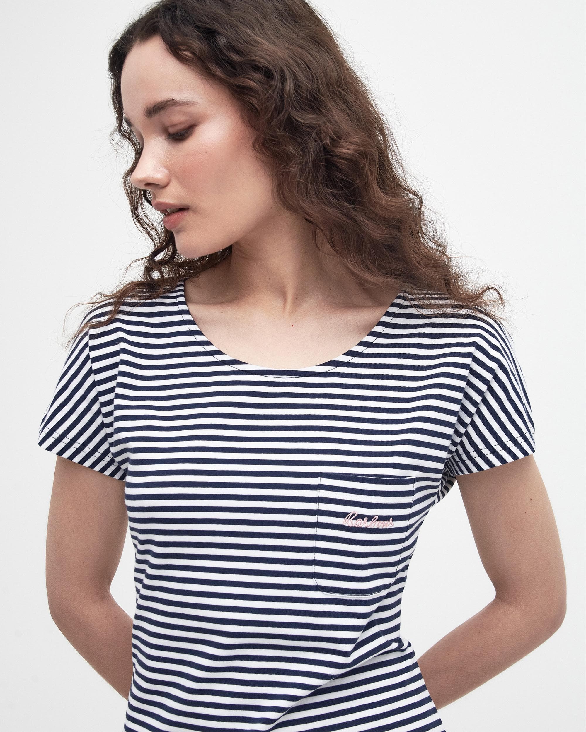 Barbour Harewood Stripe Womens Dress - Image 2