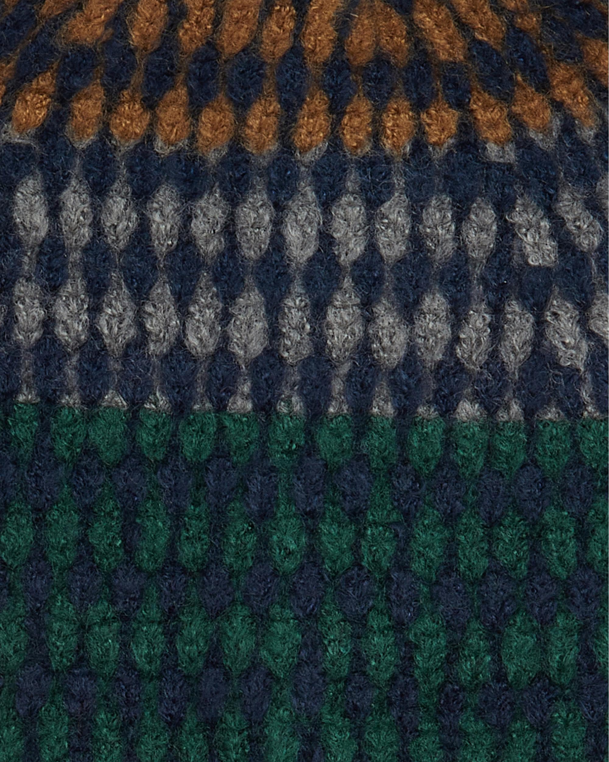 Barbour Harray Mens Beanie - Green Loch - Image 3