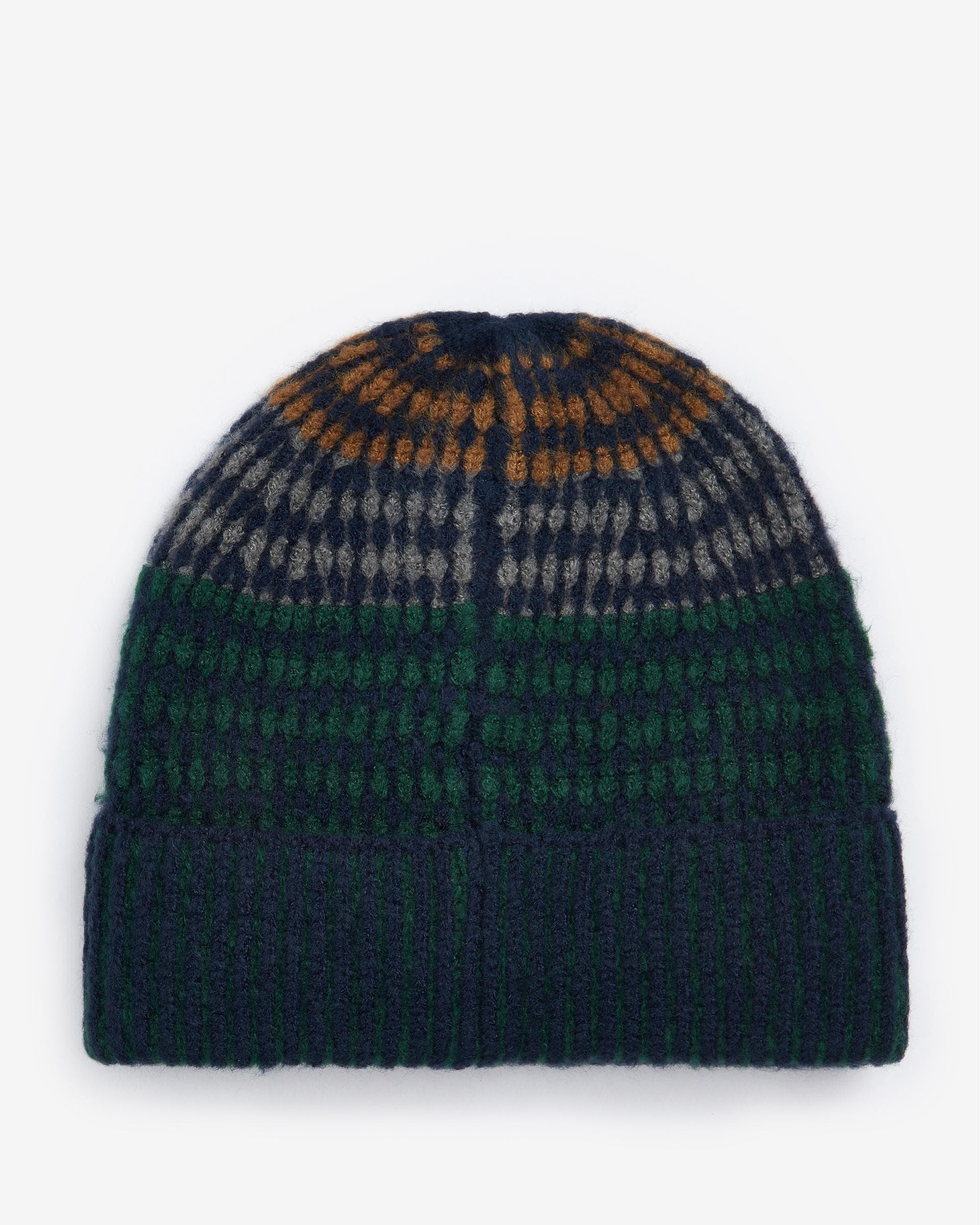 Barbour Harray Mens Beanie - Green Loch - Image 4