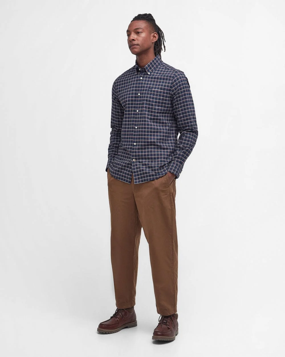 Barbour Harthope Long Sleeve Mens Tailored Shirt - Image 3