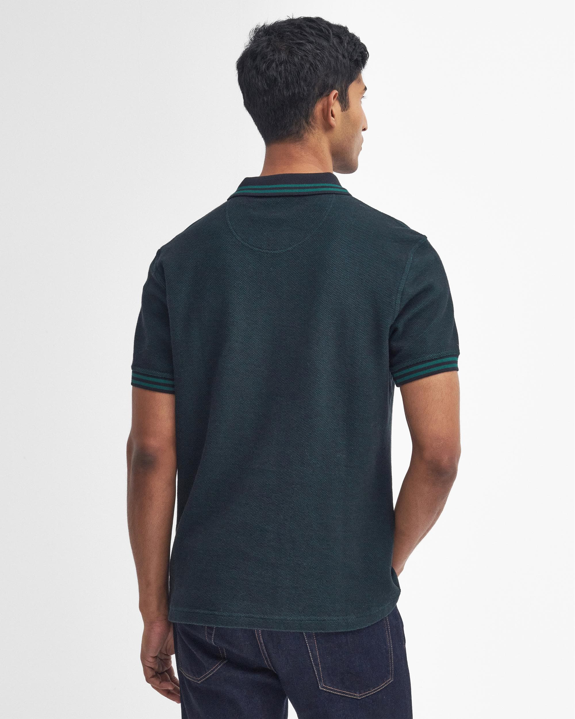 Barbour Haverton Mens Tailored Polo Shirt - Image 4