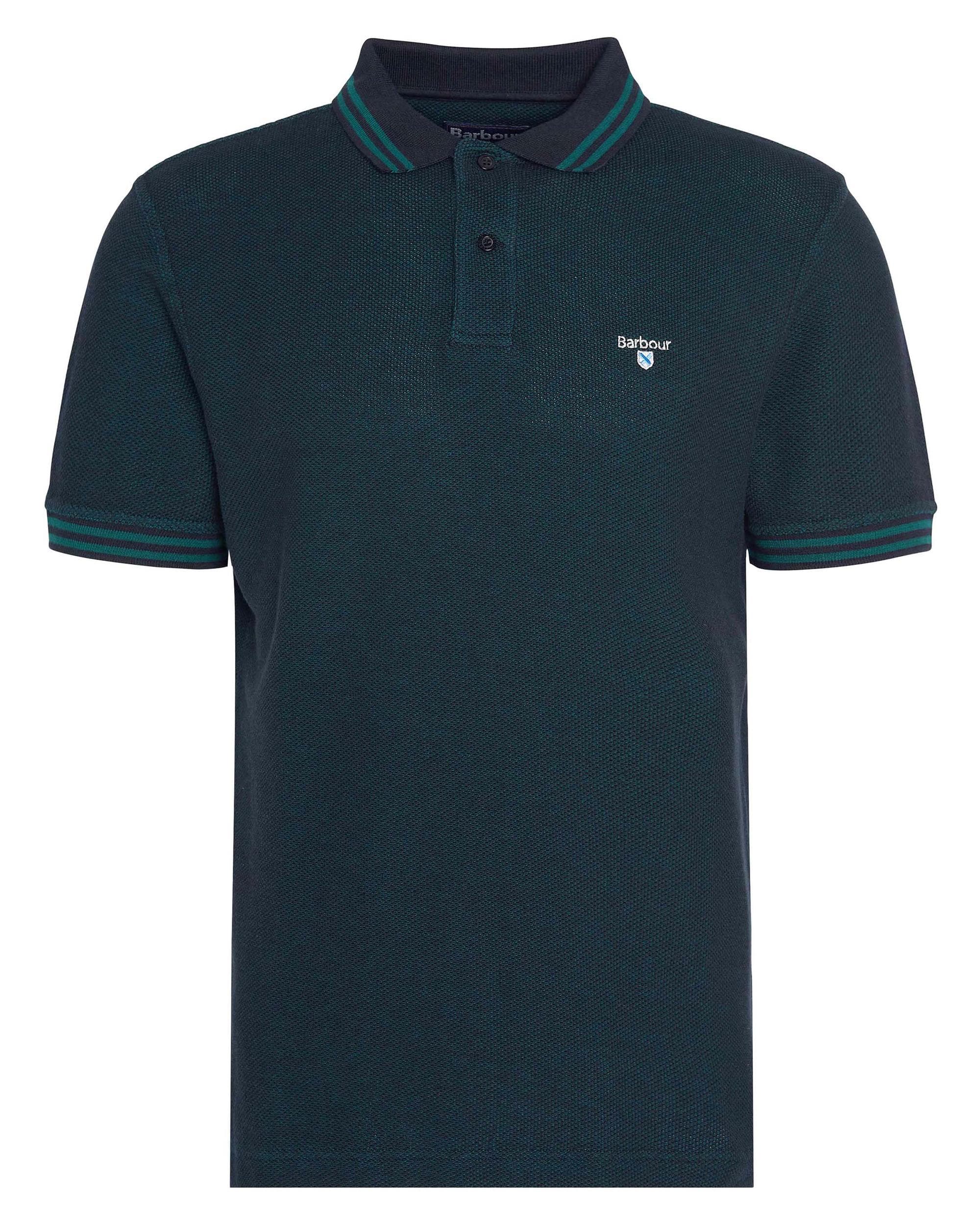 Barbour Haverton Mens Tailored Polo Shirt - Image 7