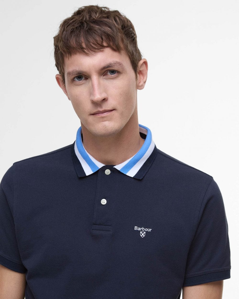 Barbour Hawkesmoor Mens Polo Shirt - Image 3