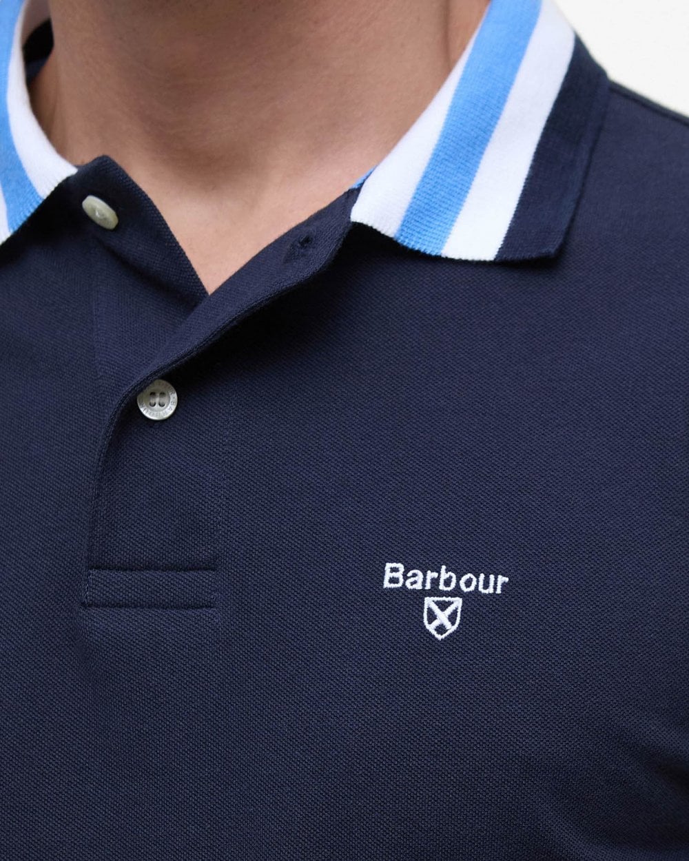 Barbour Hawkesmoor Mens Polo Shirt - Image 4