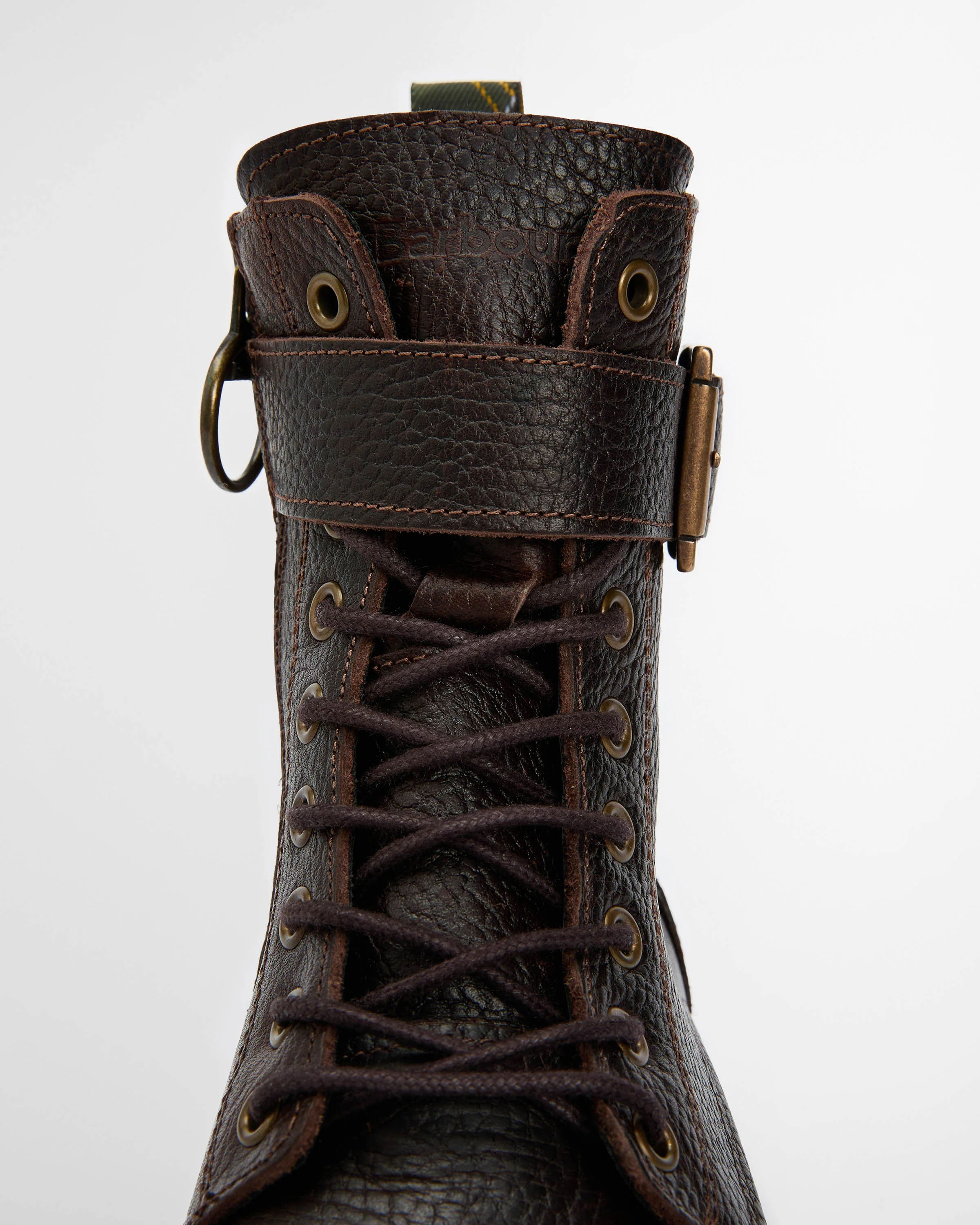 Barbour Heidi Womens Lace Up Boot - Brown - Image 2