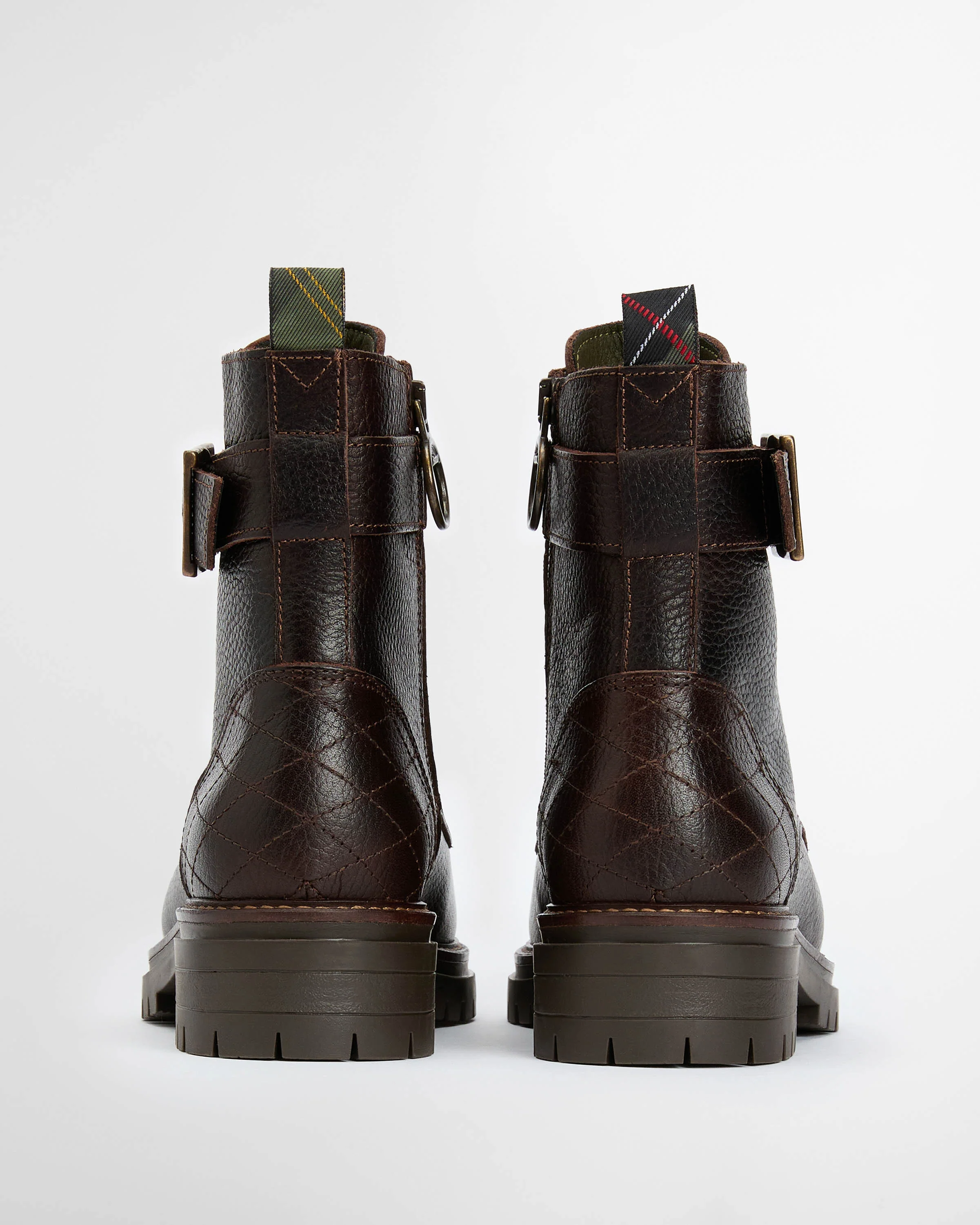 Barbour Heidi Womens Lace Up Boot - Brown - Image 9
