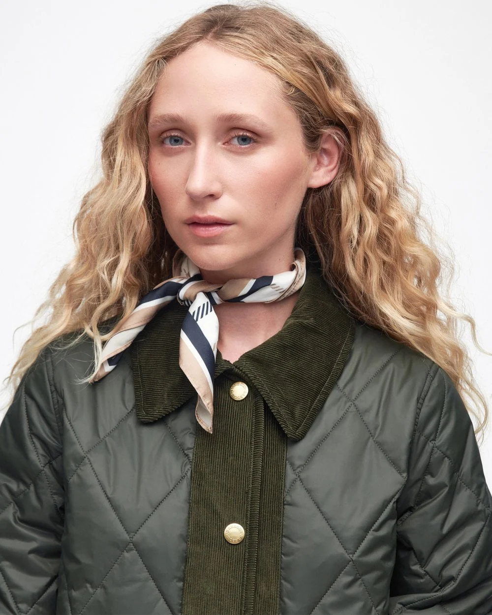 Barbour Highcliffe Womens Oversized Quitled Jacket - Image 5
