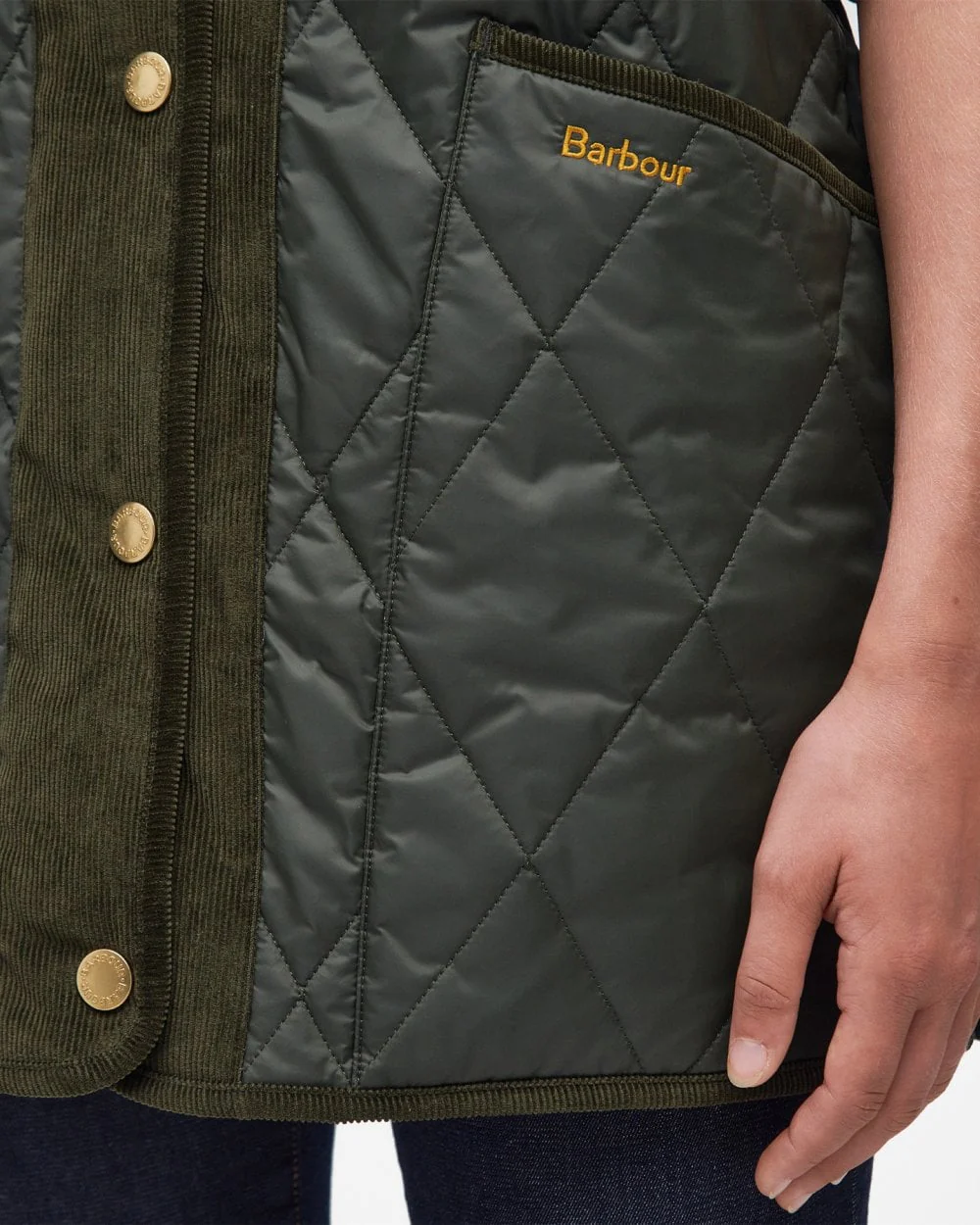 Barbour Highcliffe Womens Oversized Quitled Jacket - Image 6