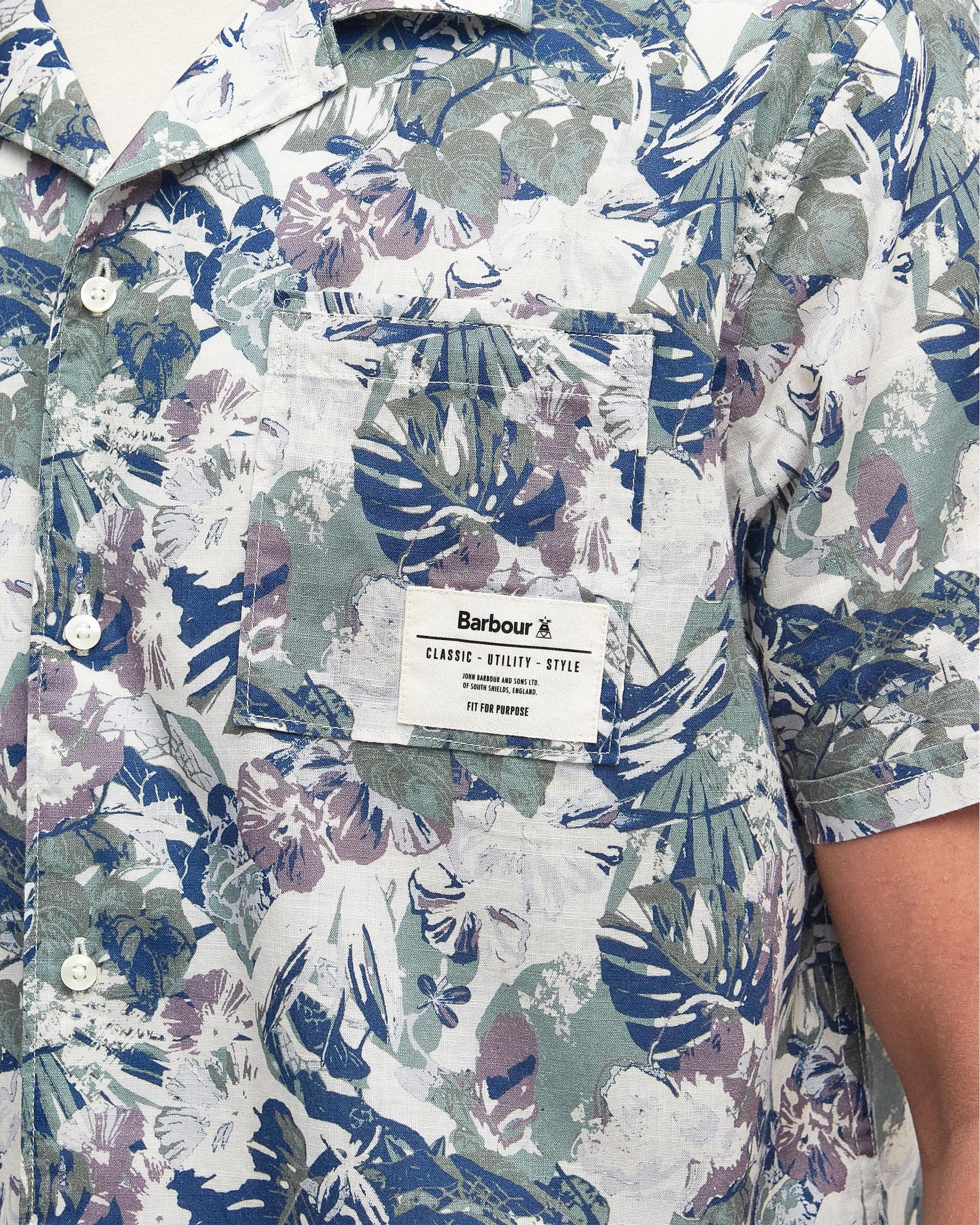 Barbour Hindle Mens Summer Shirt - Image 3