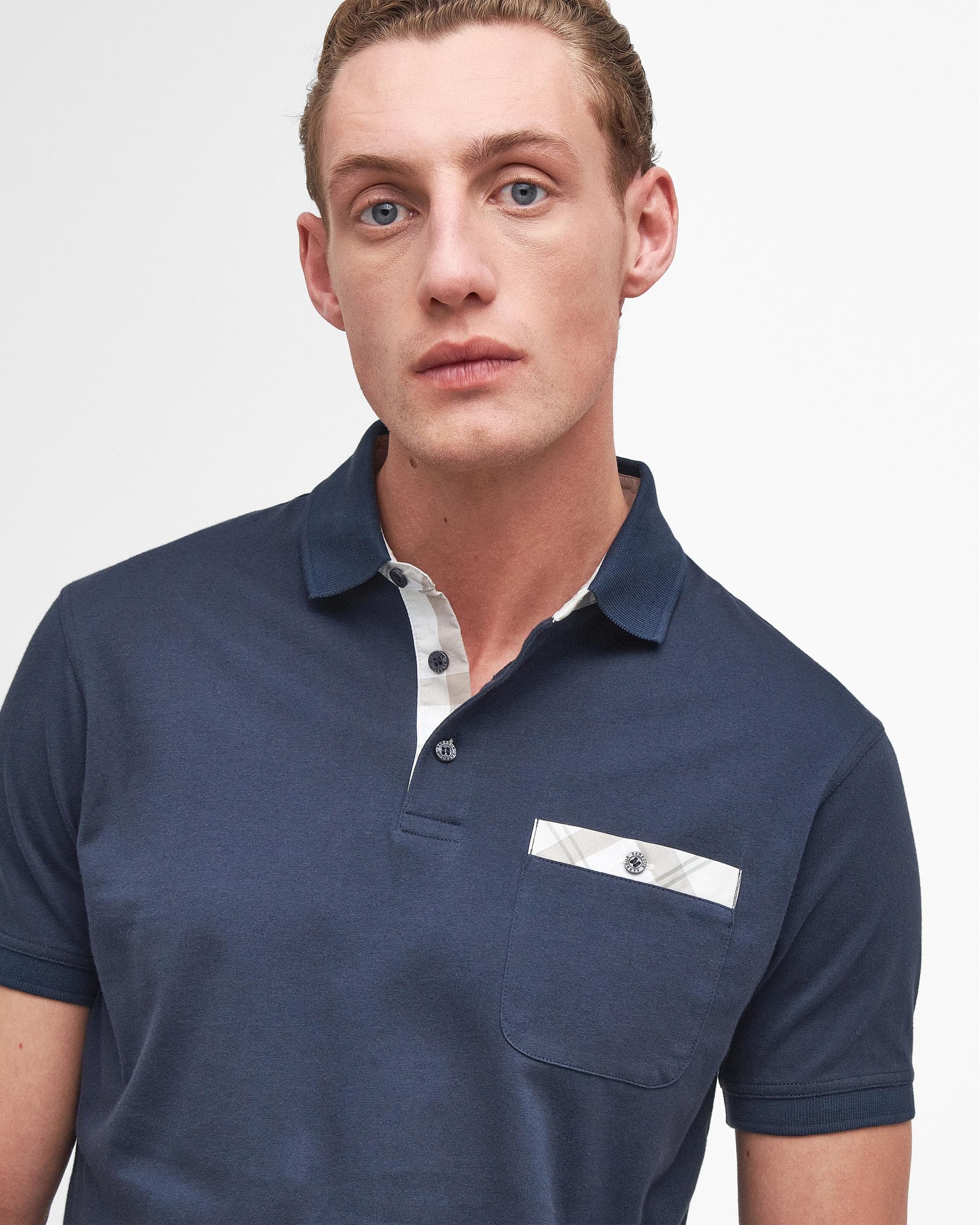 Barbour Hirstly Mens Tailored Polo Shirt - Image 2