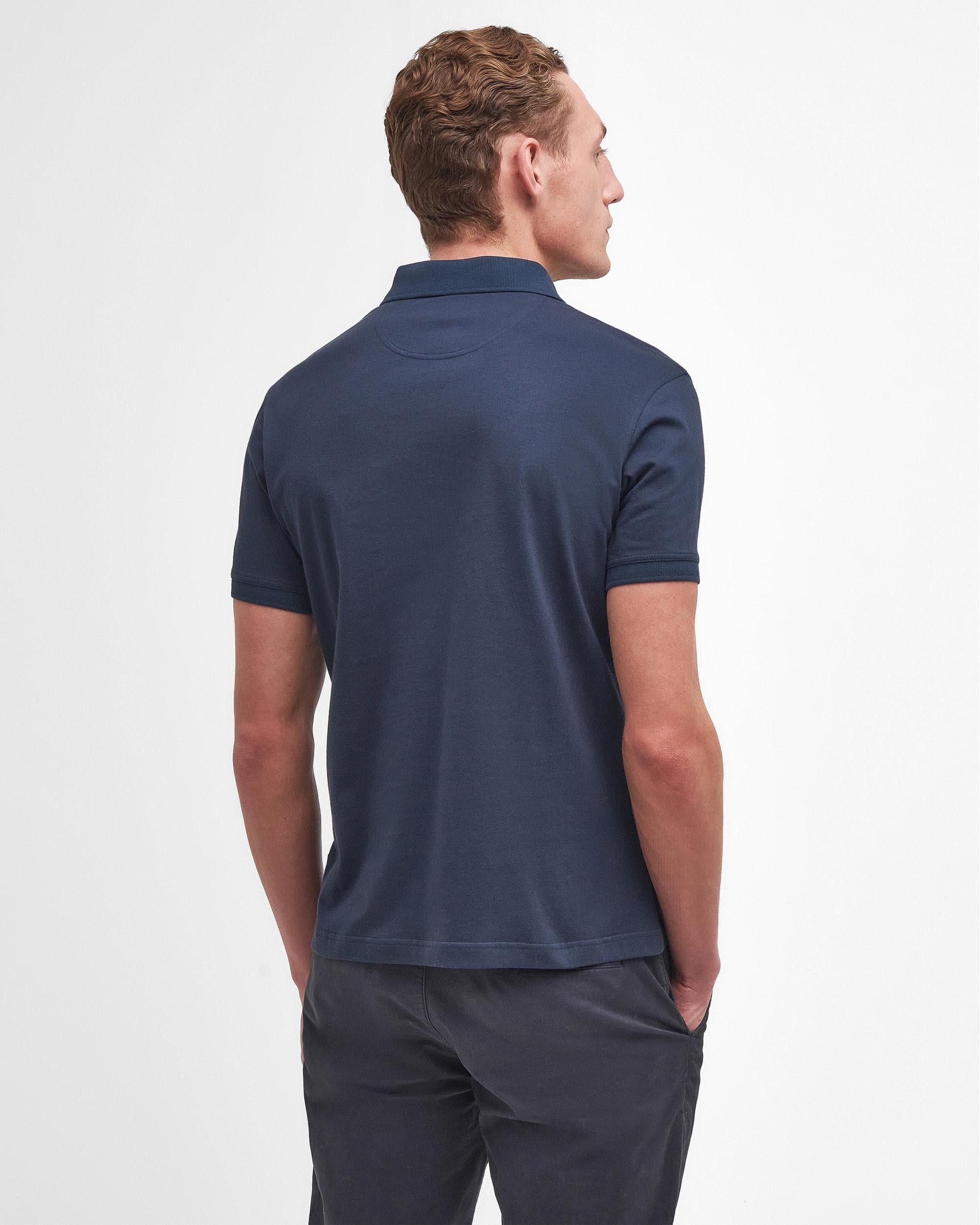 Barbour Hirstly Mens Tailored Polo Shirt - Image 4