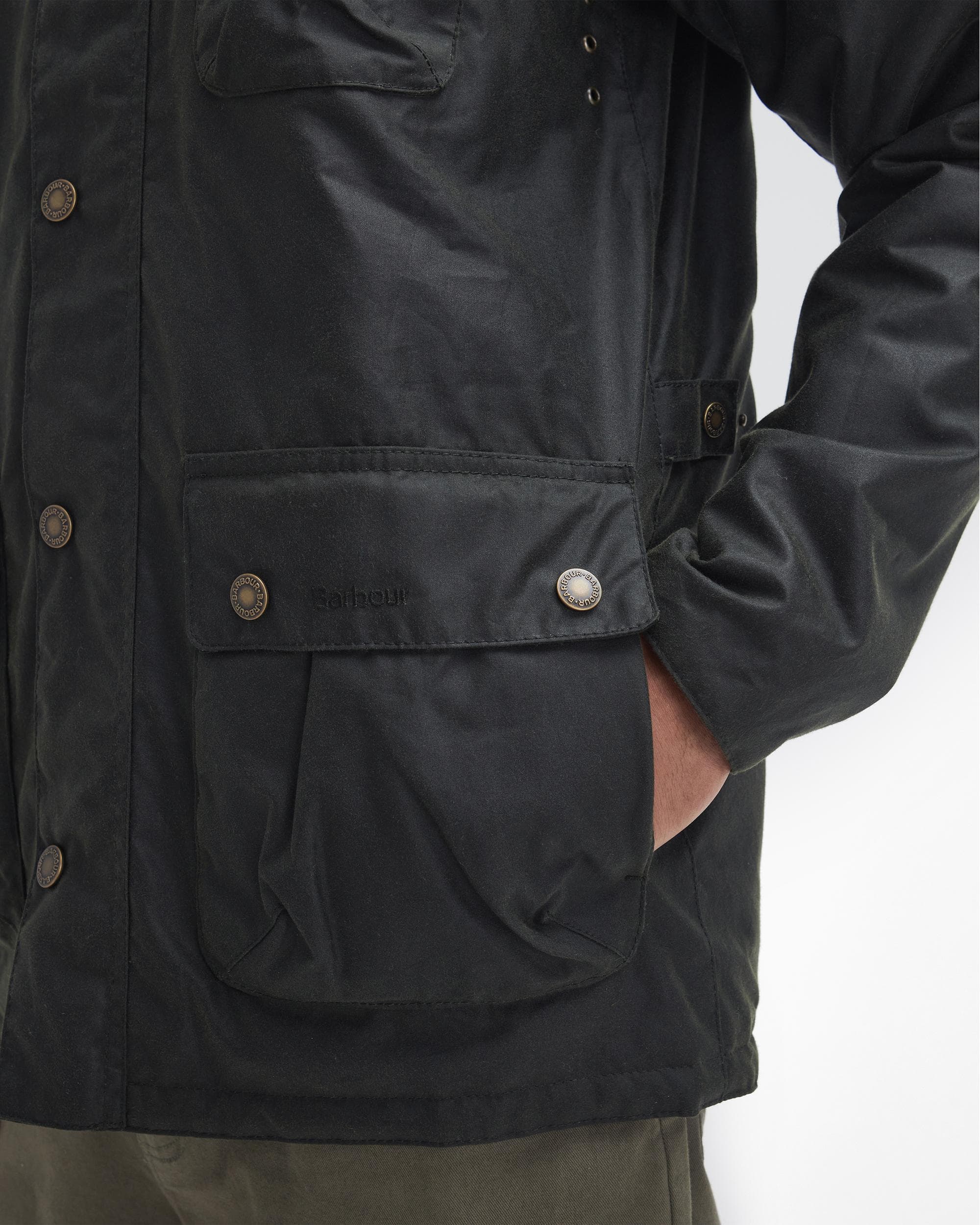Barbour Hornsea Mens Wax Jacket - Image 6
