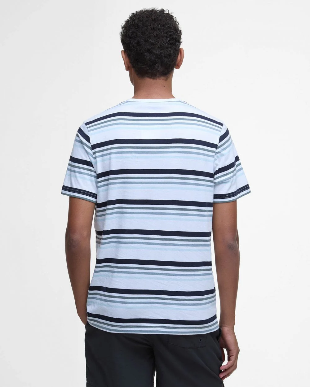 Barbour Houstead Mens T-Shirt - White - Image 6