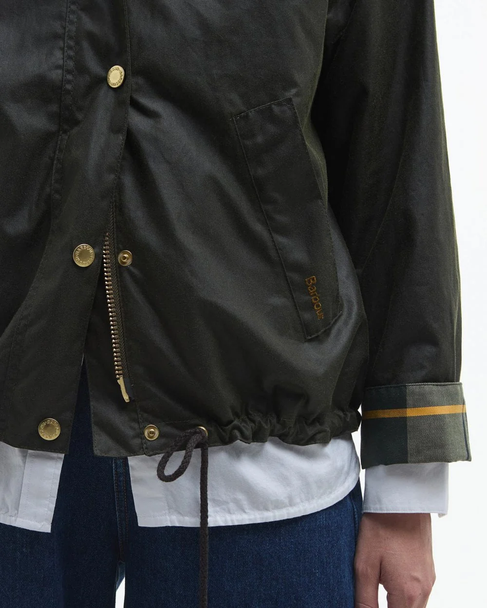 Barbour Inez Womens Wax Jacket - Image 5