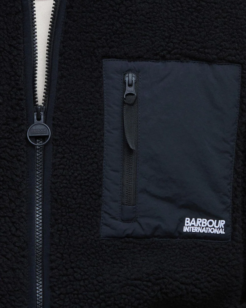 Barbour International Adams Mens Oversized Fleece - Image 6