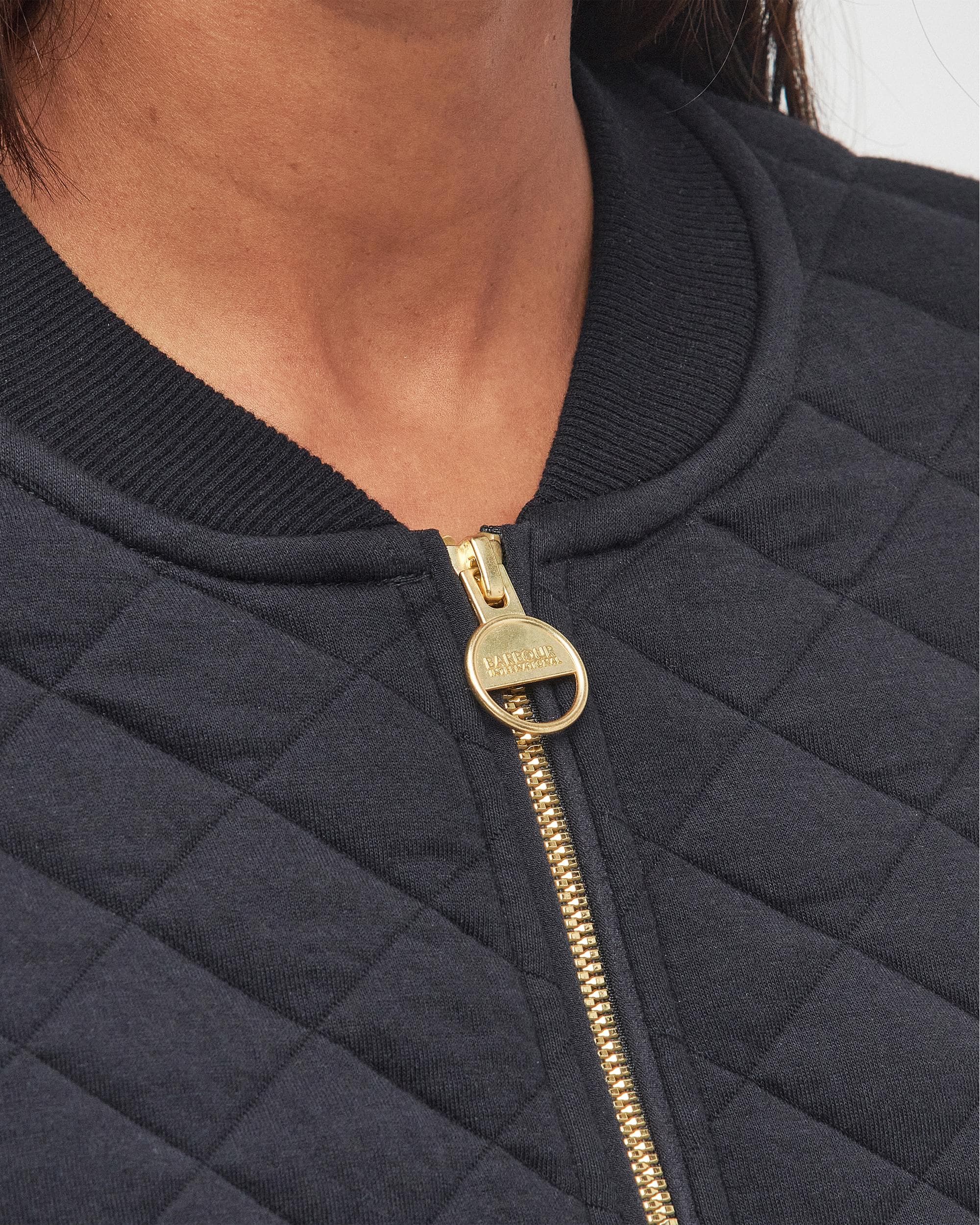 Barbour International Alicia Womens Quilted Bomber Jacket - Image 7