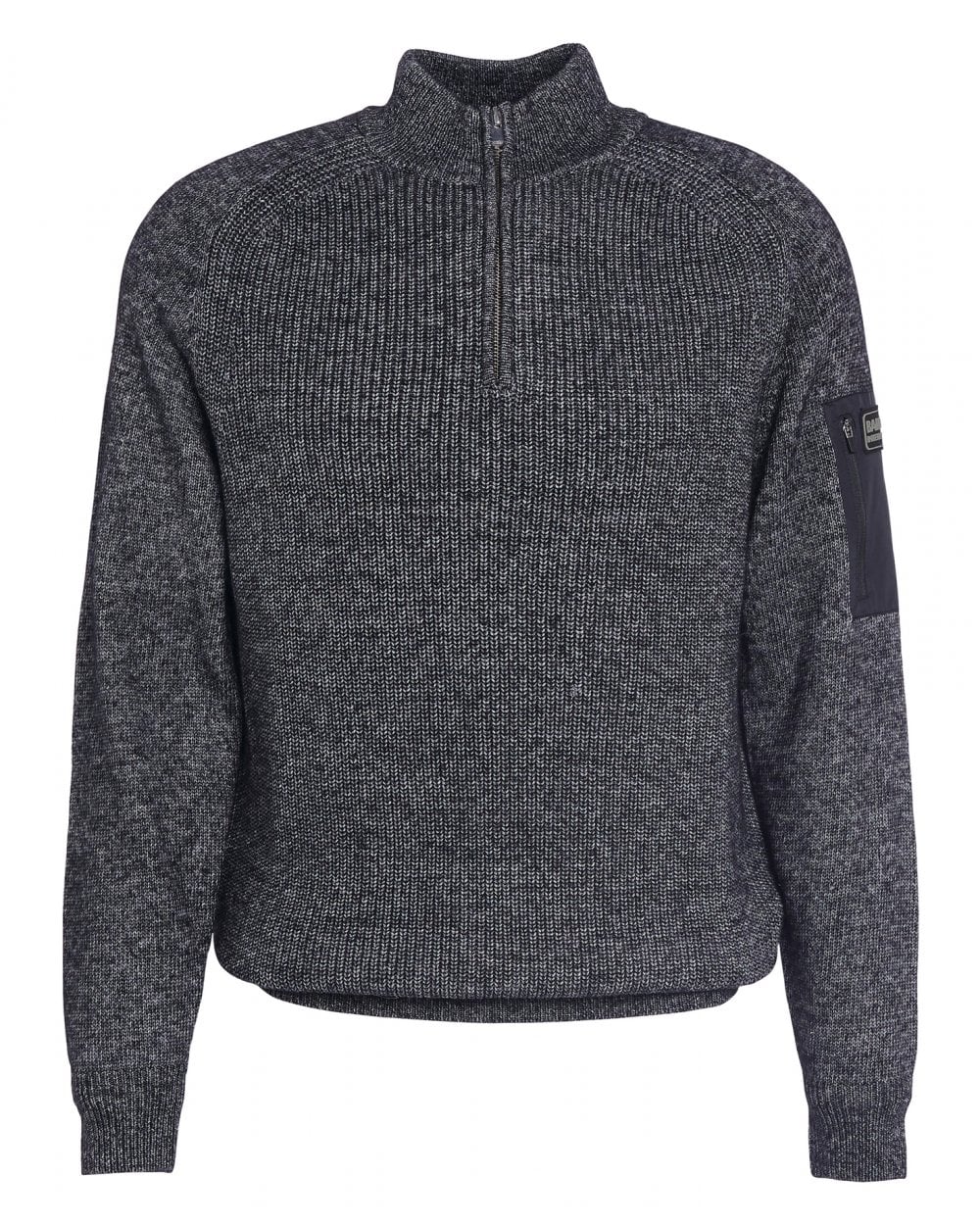 Barbour International Ammeter Mens Half-Zip Jumper - Image 2