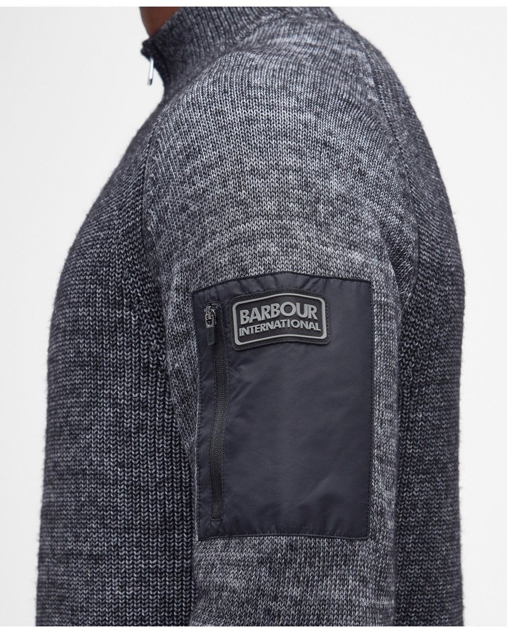 Barbour International Ammeter Mens Half-Zip Jumper - Image 6