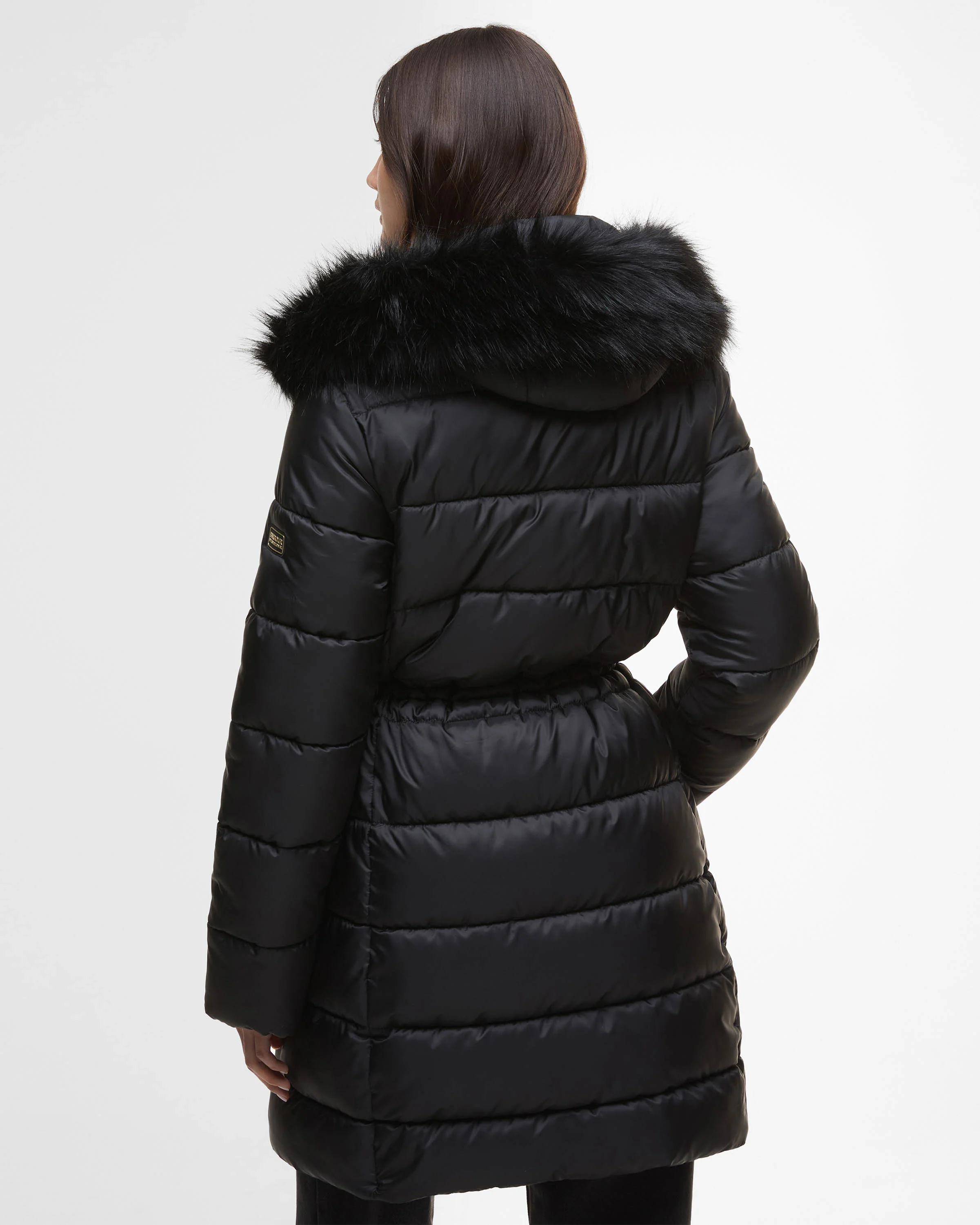 Barbour International Anastasia Womens Puffer Jacket - Black - Image 6