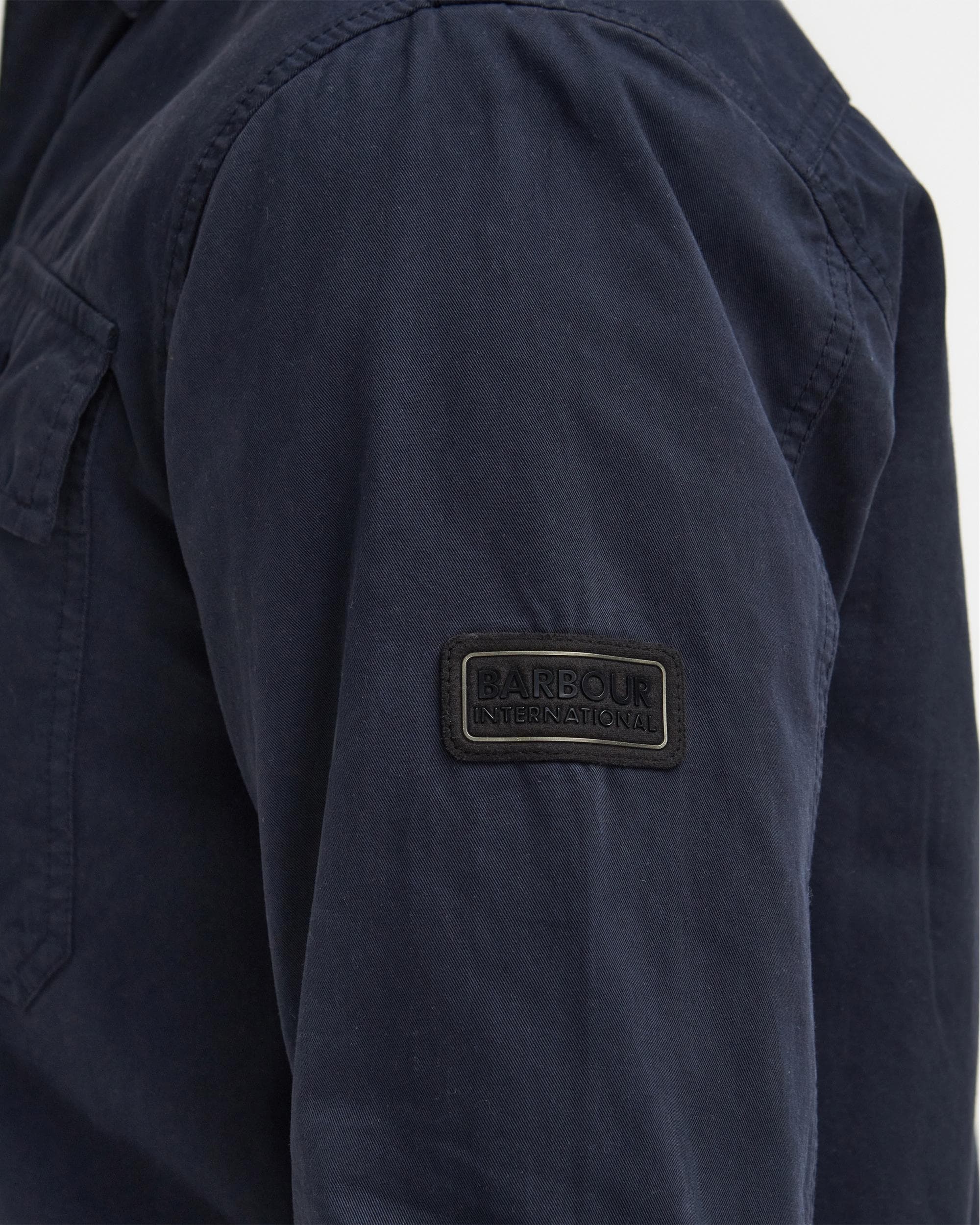 Barbour International Arlo Mens Overshirt - Navy - Image 3
