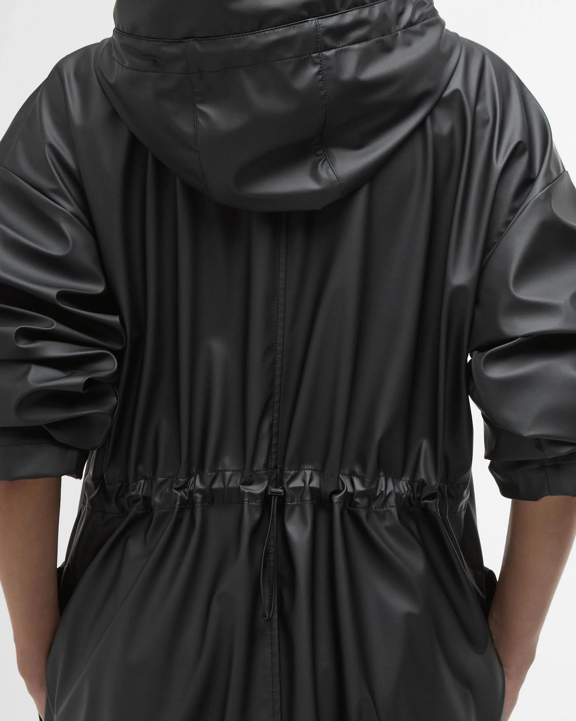 Barbour International Atlas Womens Showerproof Jacket - Black - Image 7