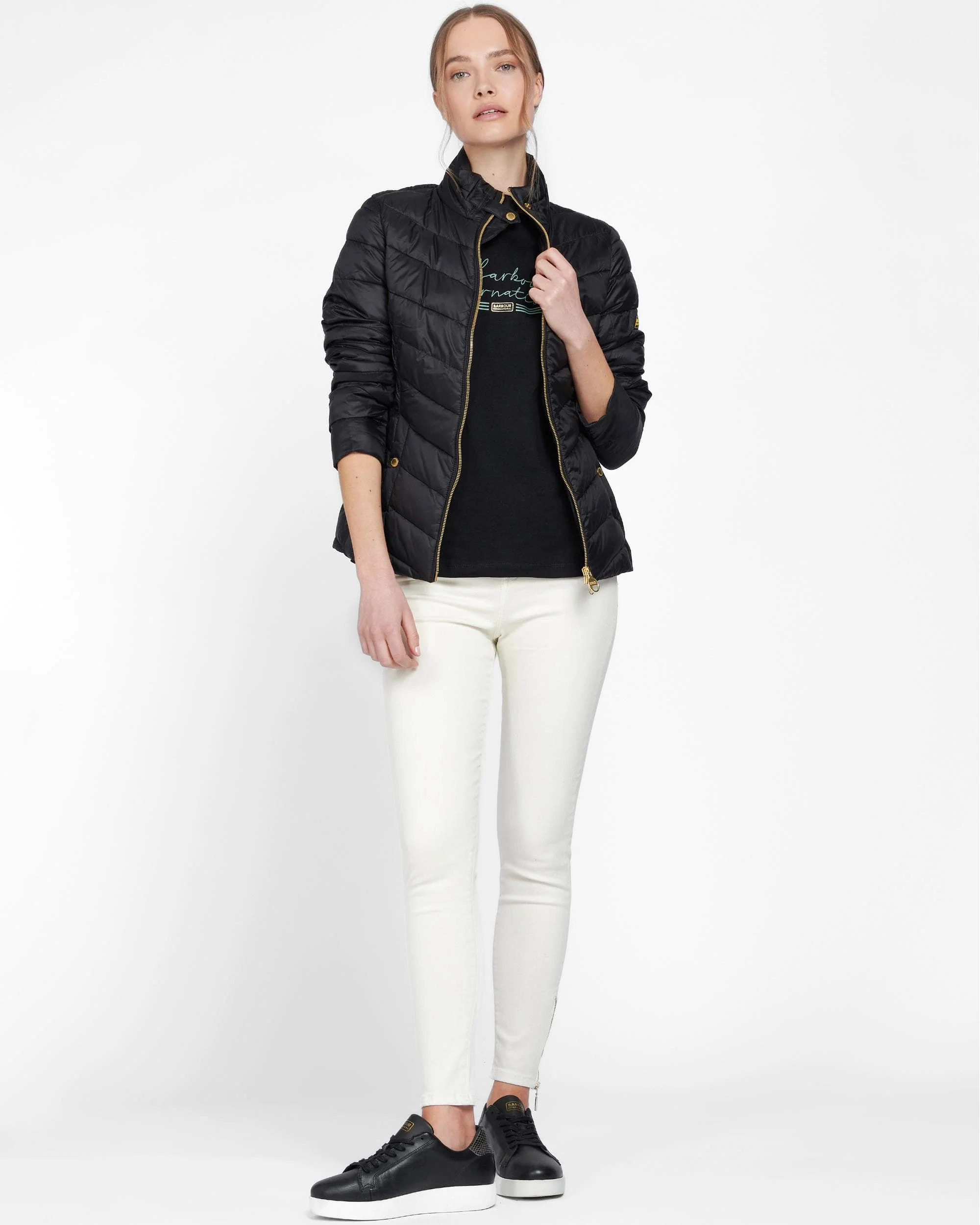 Barbour International Aubern Quilted Womens Jacket - Image 6