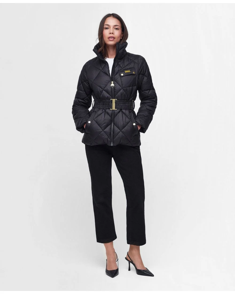 Barbour International Aurora Womens Quilted Jacket - Image 3