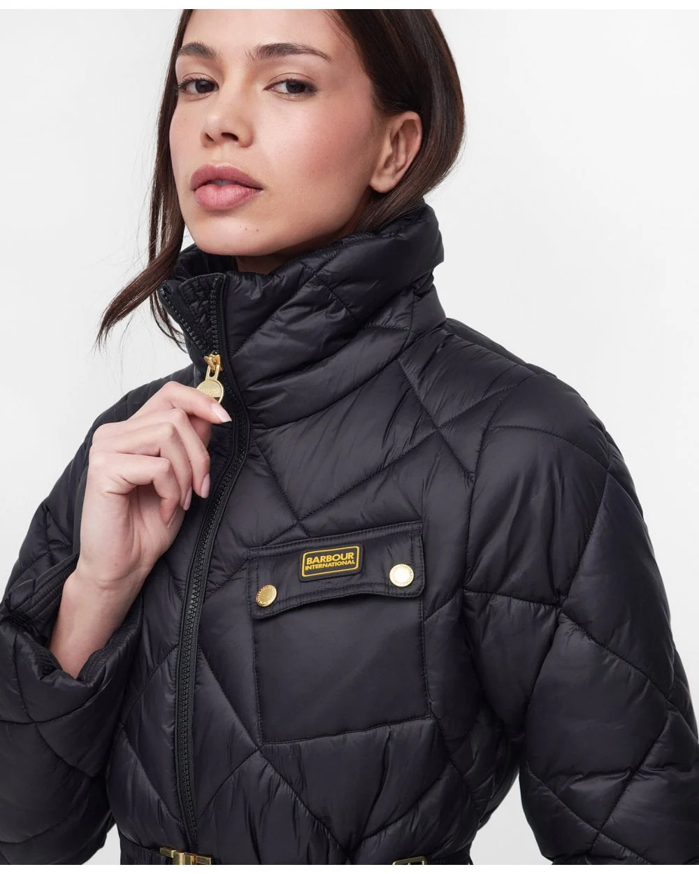 Barbour International Aurora Womens Quilted Jacket - Image 5