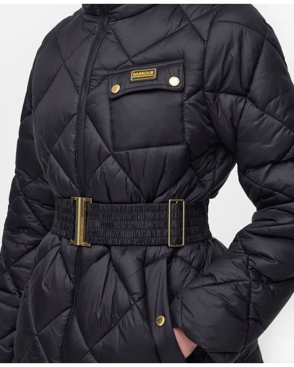 Barbour International Aurora Womens Quilted Jacket - Image 6