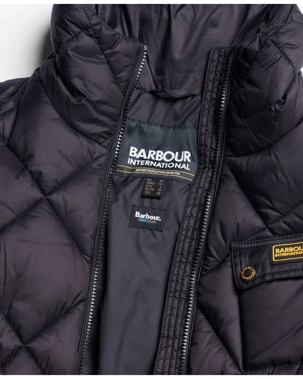 Barbour International Aurora Womens Quilted Jacket - Image 9