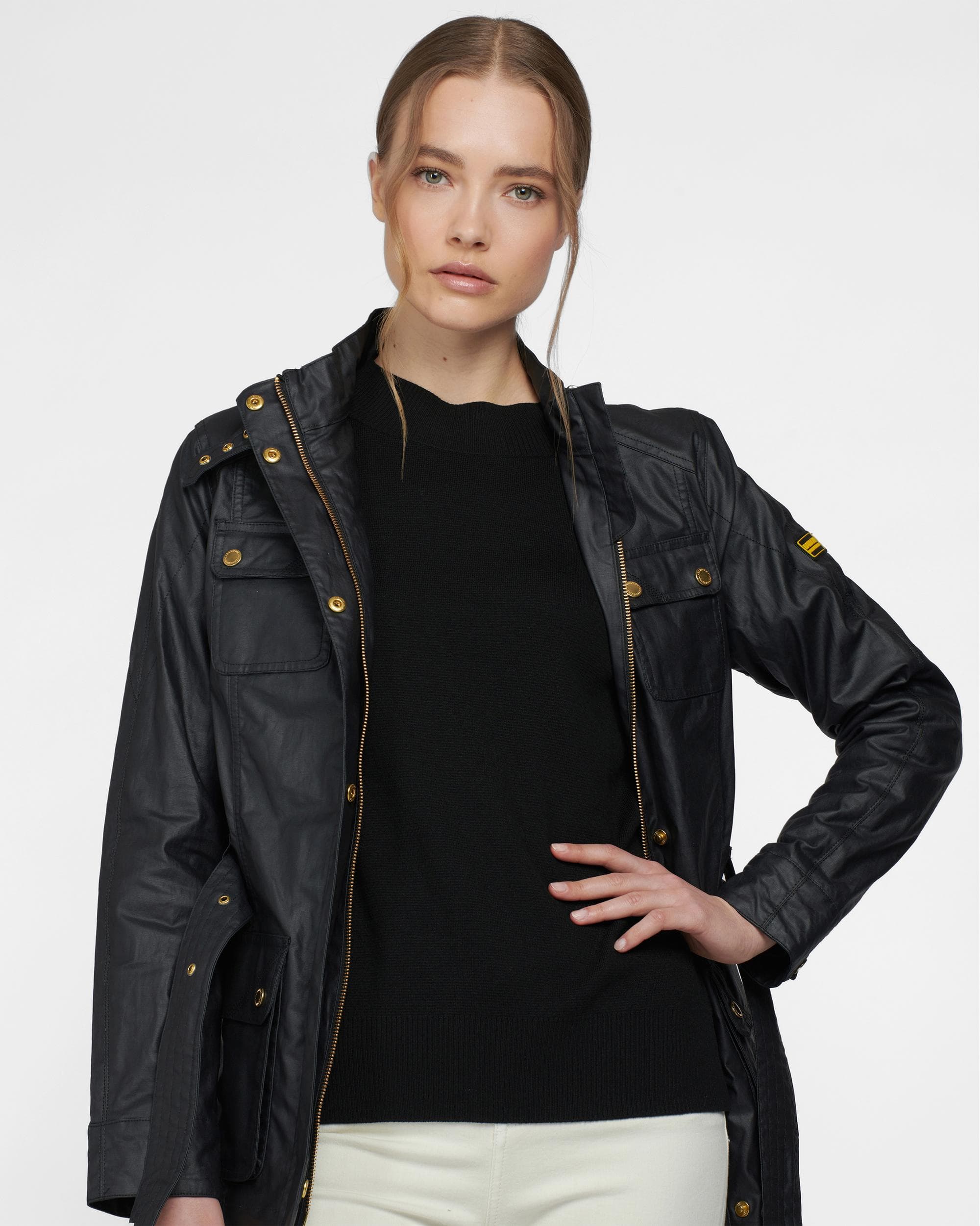 Barbour International Bearings Womens Jacket - Image 3