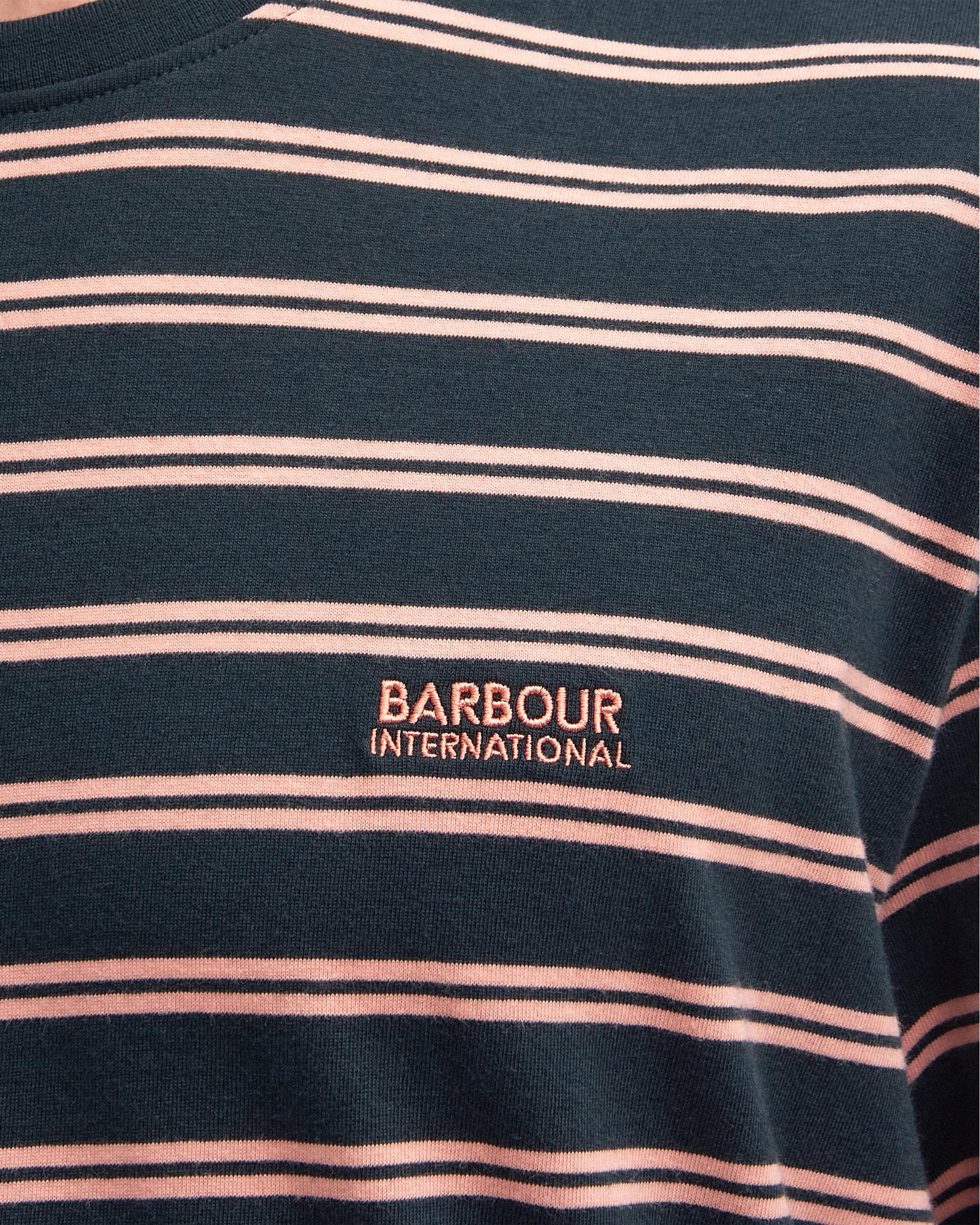 Barbour International Bernie Stripe Mens Relaxed T-Shirt - Image 5