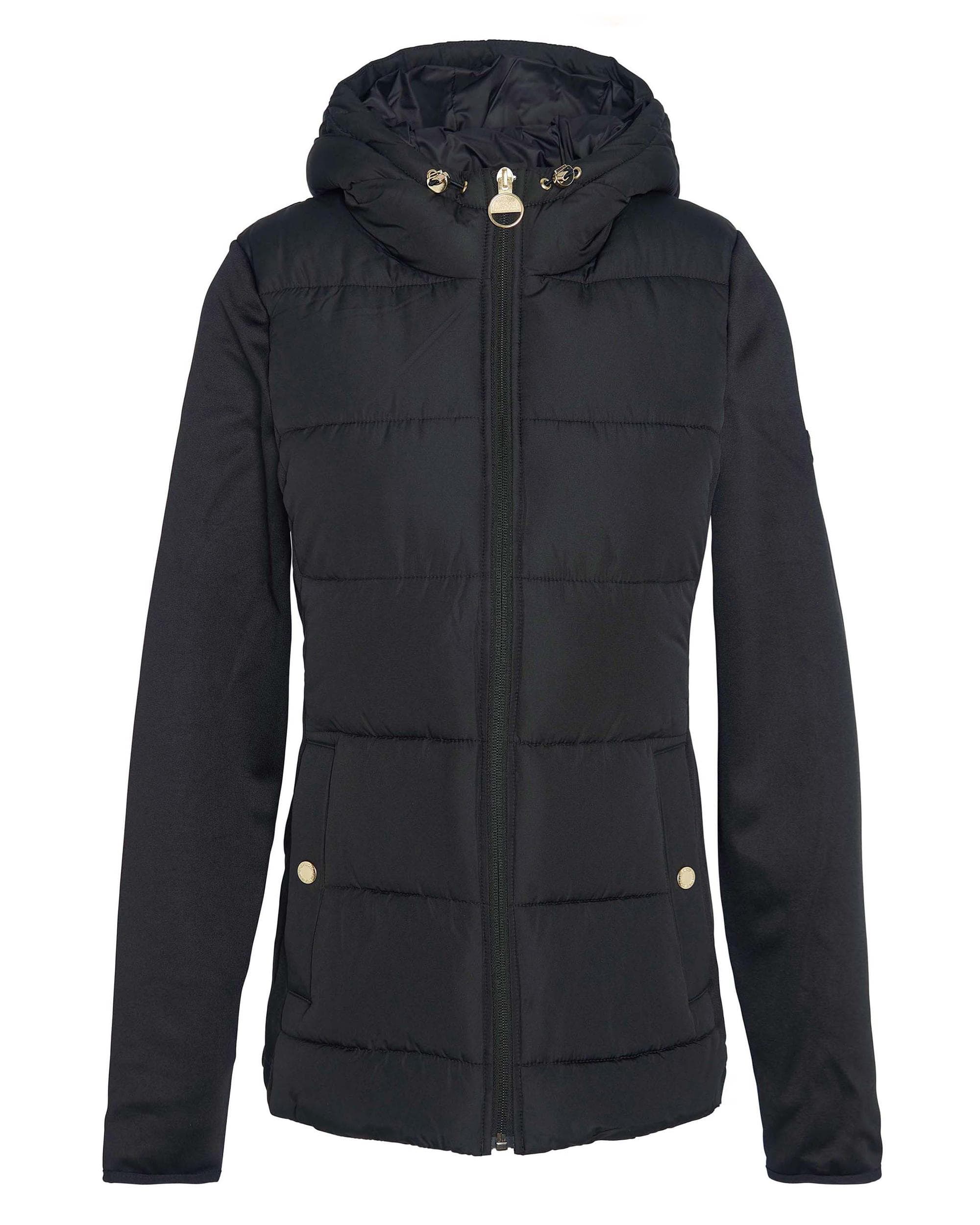 Barbour International Bondar Womens Quilted Sweatshirt - Image 9