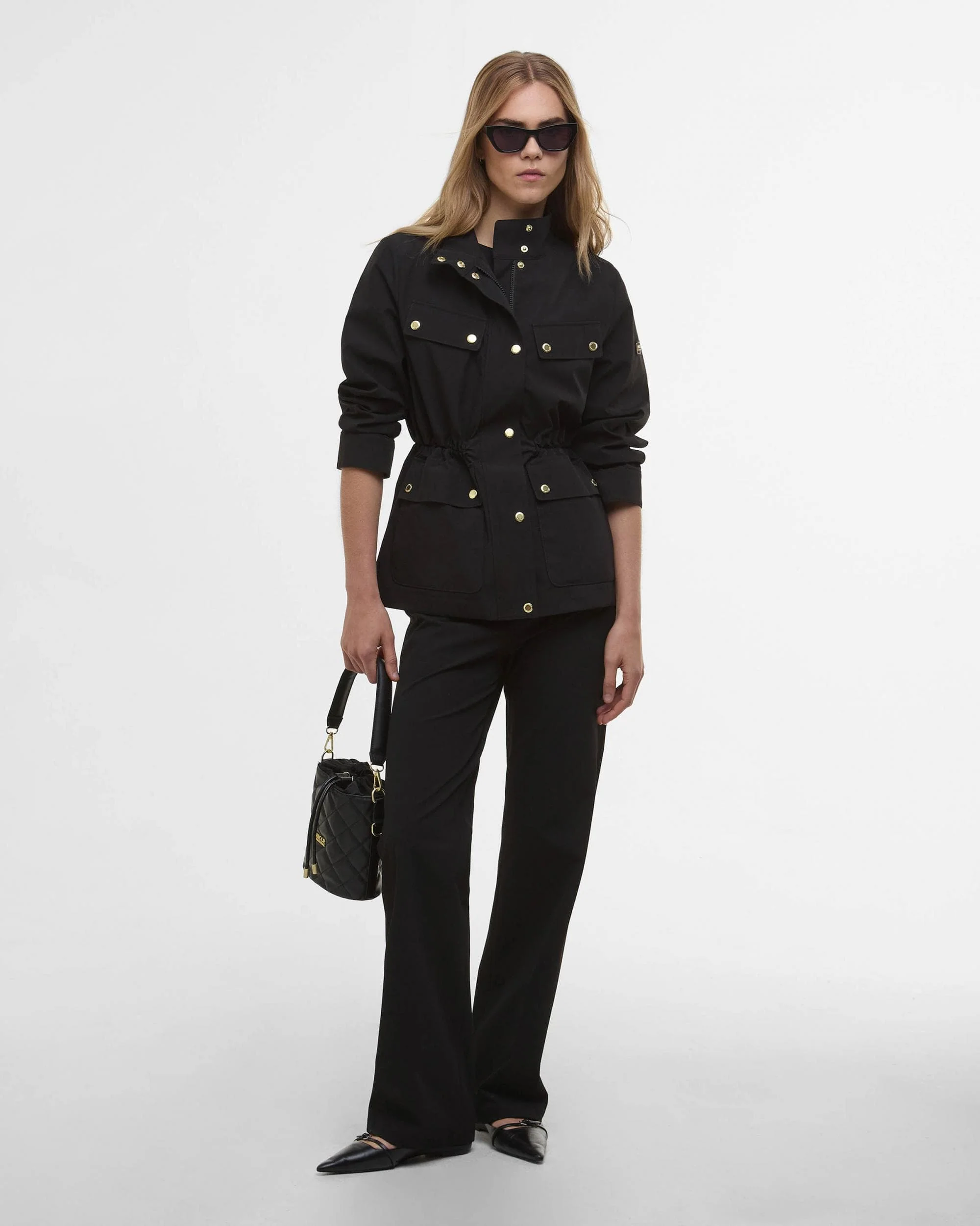 Barbour International Brea Womens Showerproof Jacket - Image 2