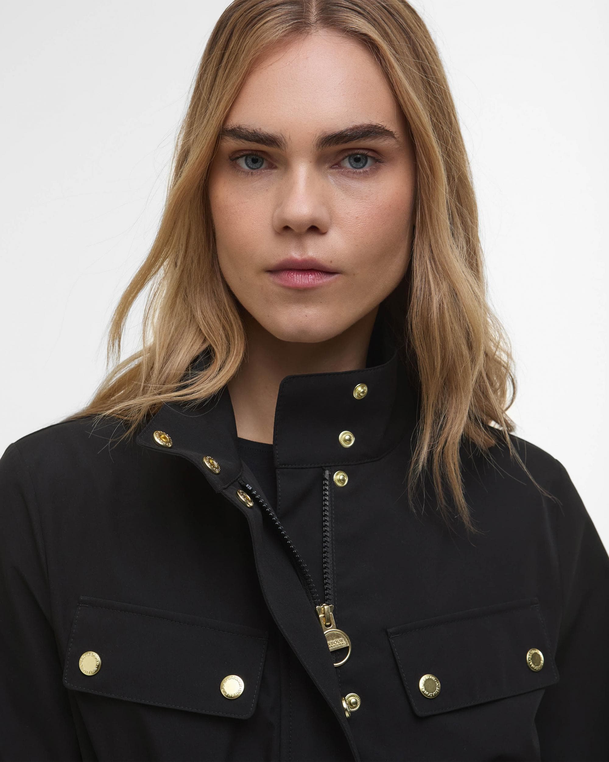 Barbour International Brea Womens Showerproof Jacket - Image 4
