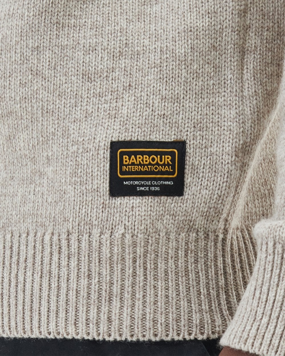 Barbour International Breaker Mens Funnel-Neck Jumper - Image 7