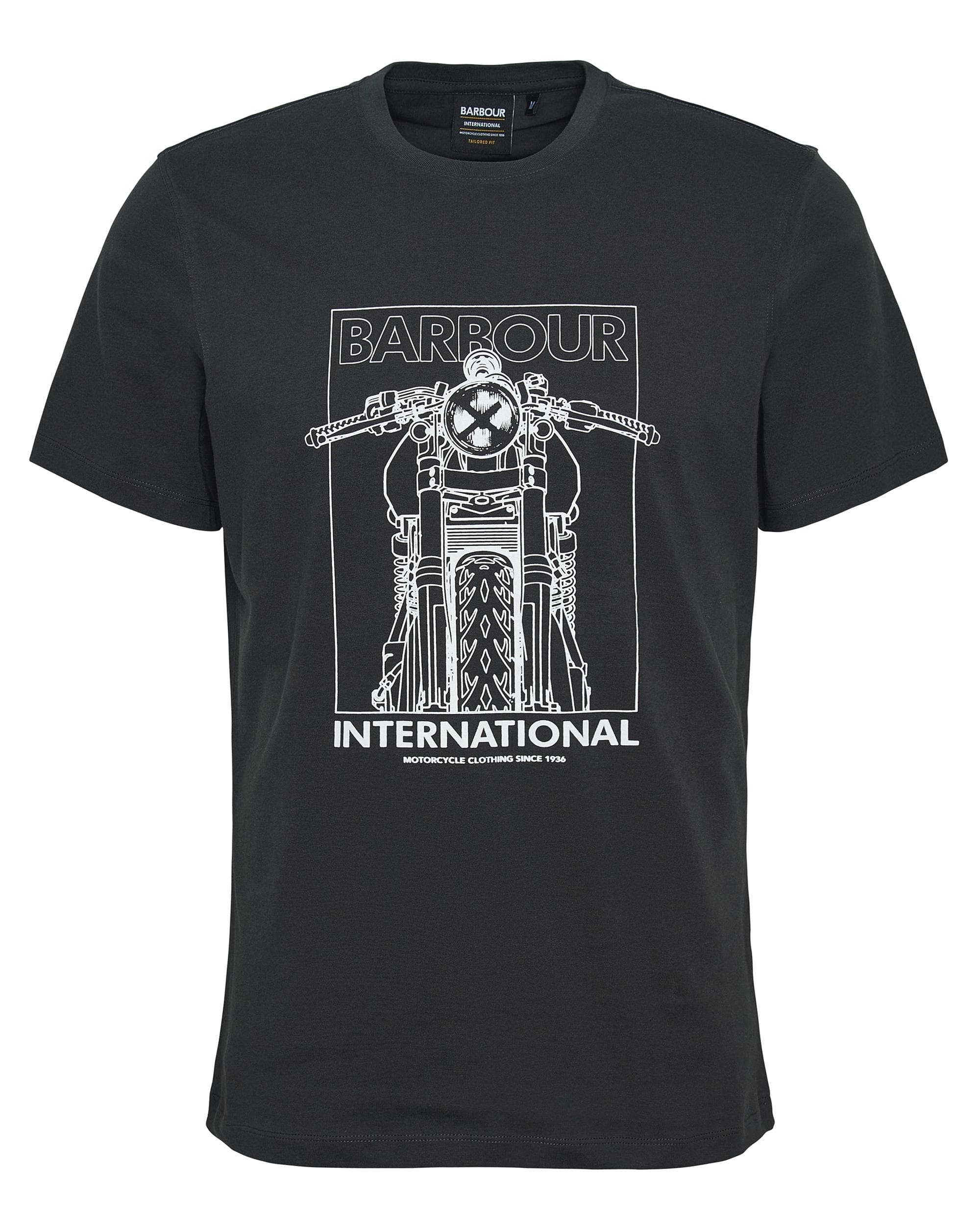 Barbour International Brett Mens Tailored T-Shirt - Image 6