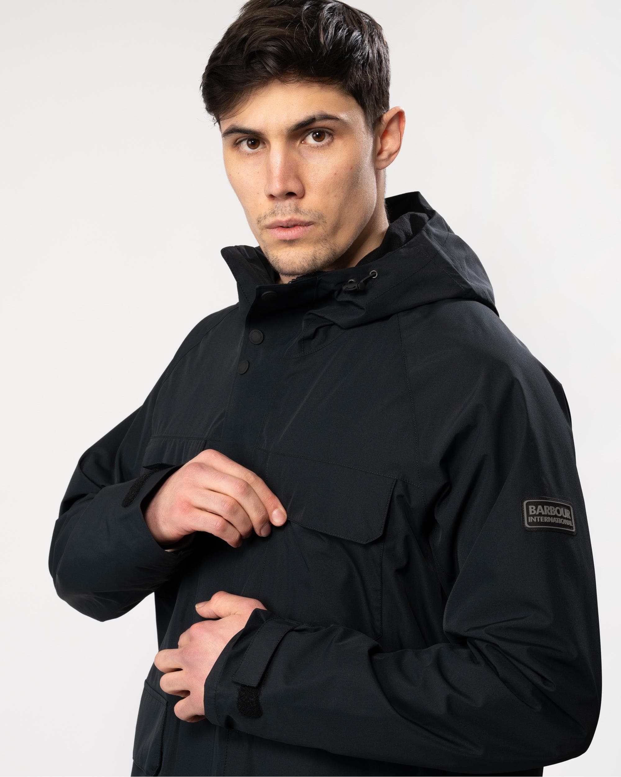 Barbour International Callerton Mens Waterproof Jacket - Image 4