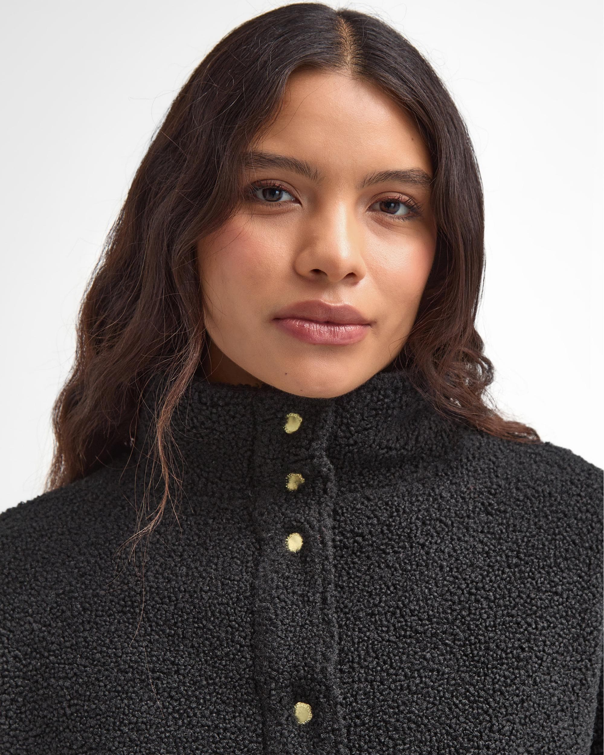 Barbour International Callie Womens Fleece Bomber - Image 3