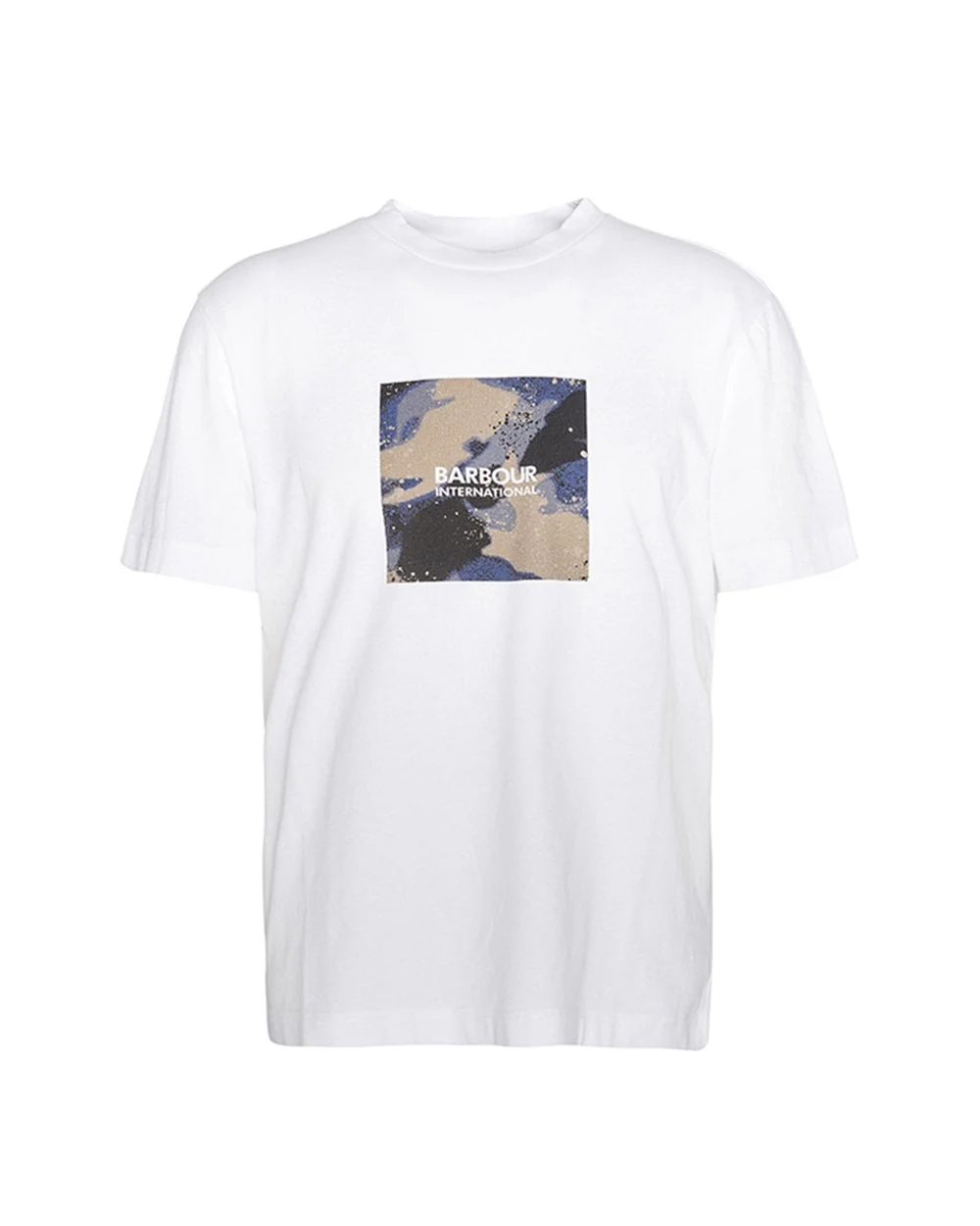Barbour International Camo Block Mens T-Shirt - Image 6