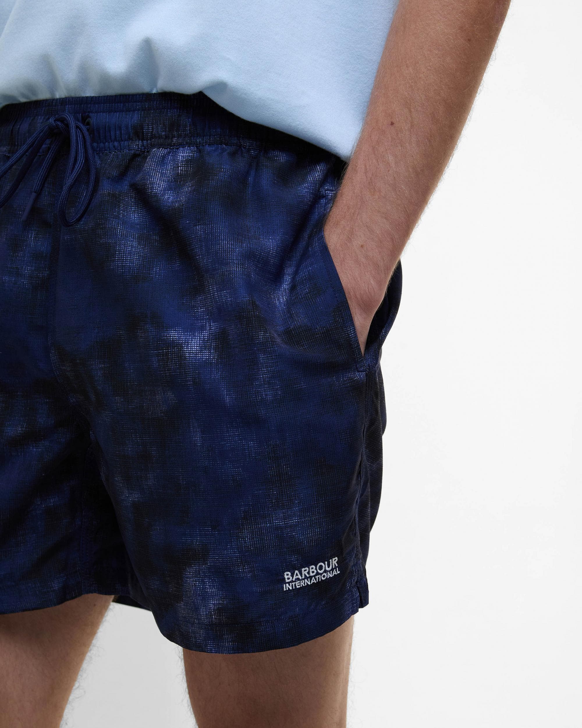 Barbour International Camo Ikat Mens Swim Shorts - Image 4